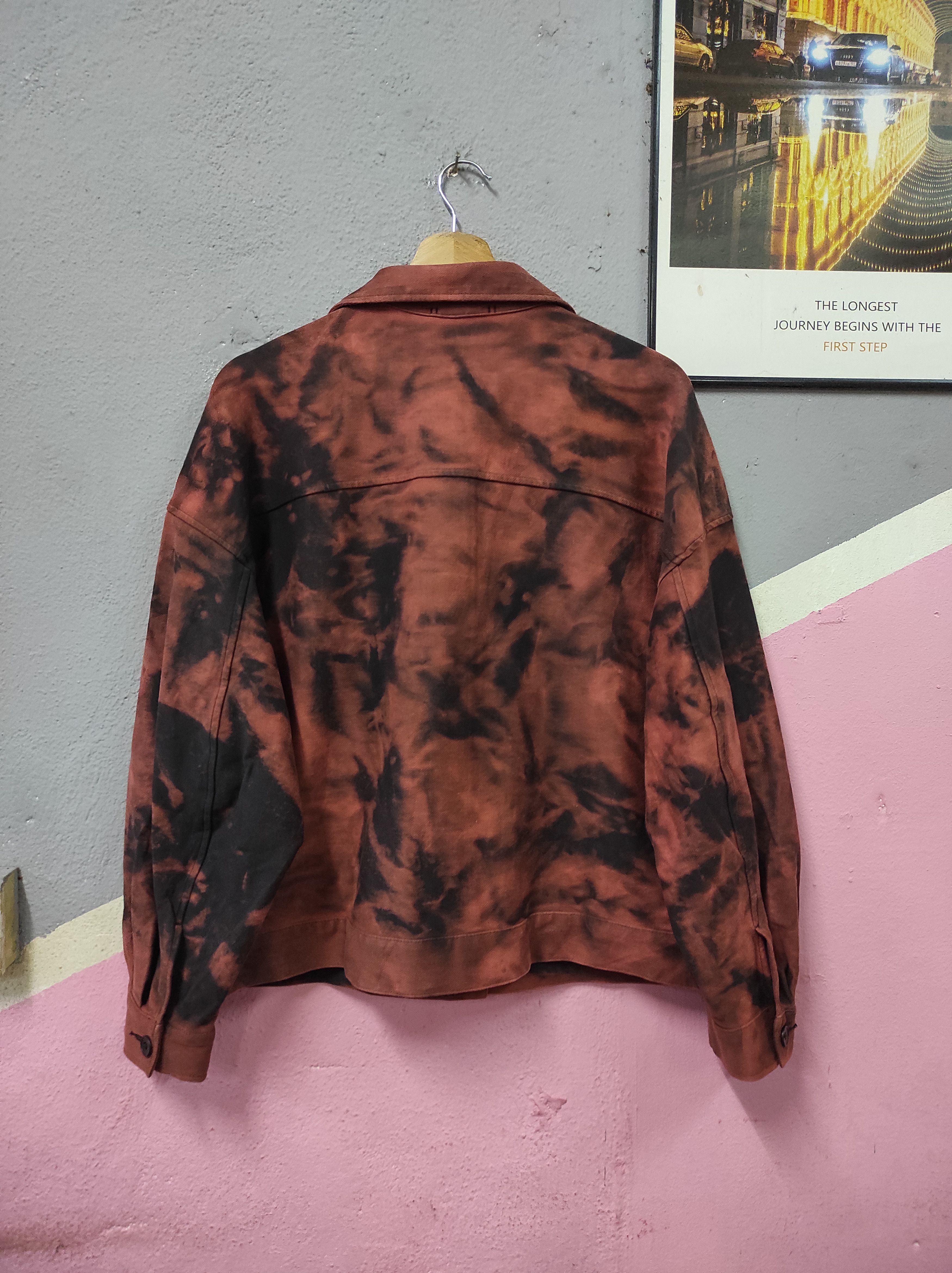 Uniqlo UNIQLO CHORE JACKET WORKWEAR OVERSIZED TIE DYE Size XL / US 12-14 / IT 48-50 - 5 Thumbnail