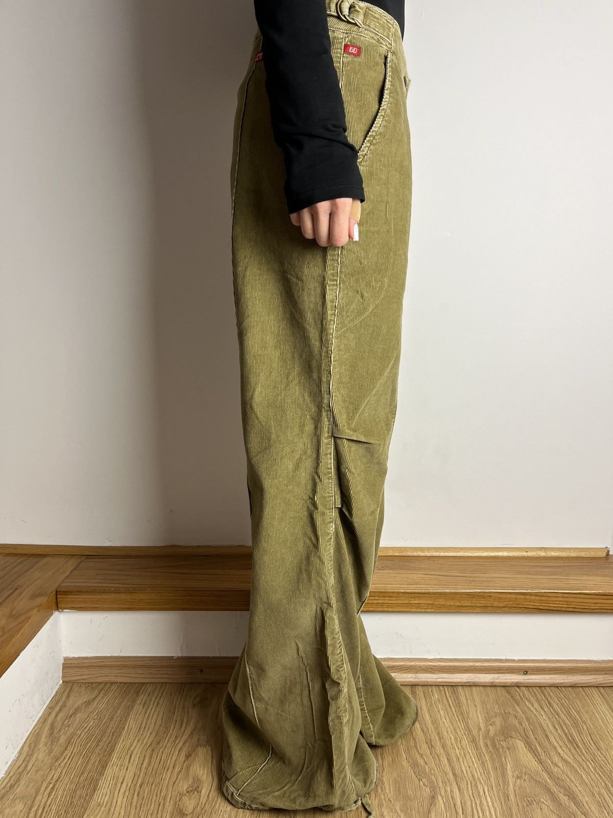Miss Sixty Vintage Miss Sixty Women's Flared Pants Drawstrings Y2K Size 26" / US 2 / IT 38 - 5 Thumbnail