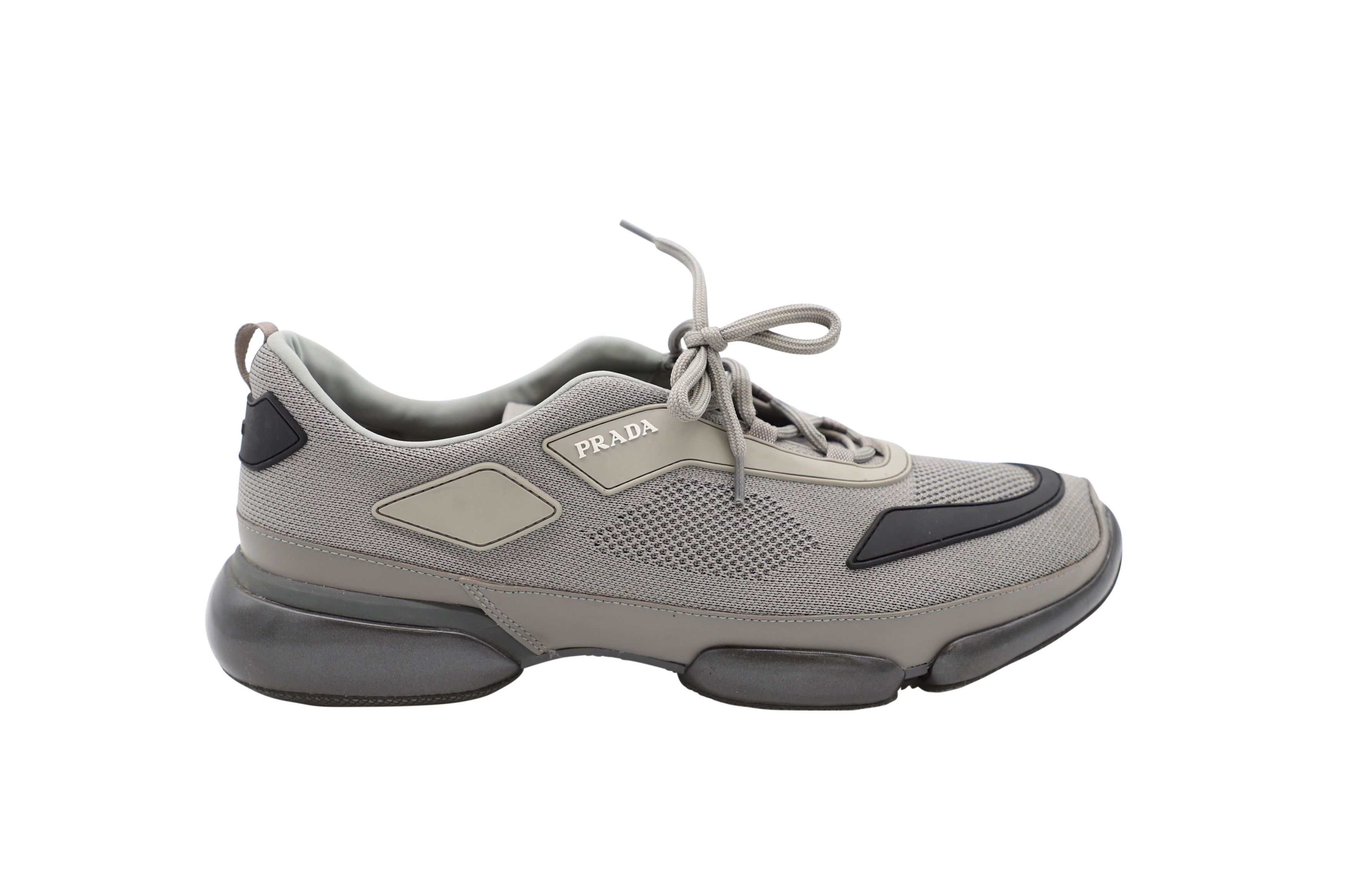 Prada Prada Cloud Bust Sneakers In Grey Synthetic Size US 7.5 / EU 40-41 - 1 Thumbnail