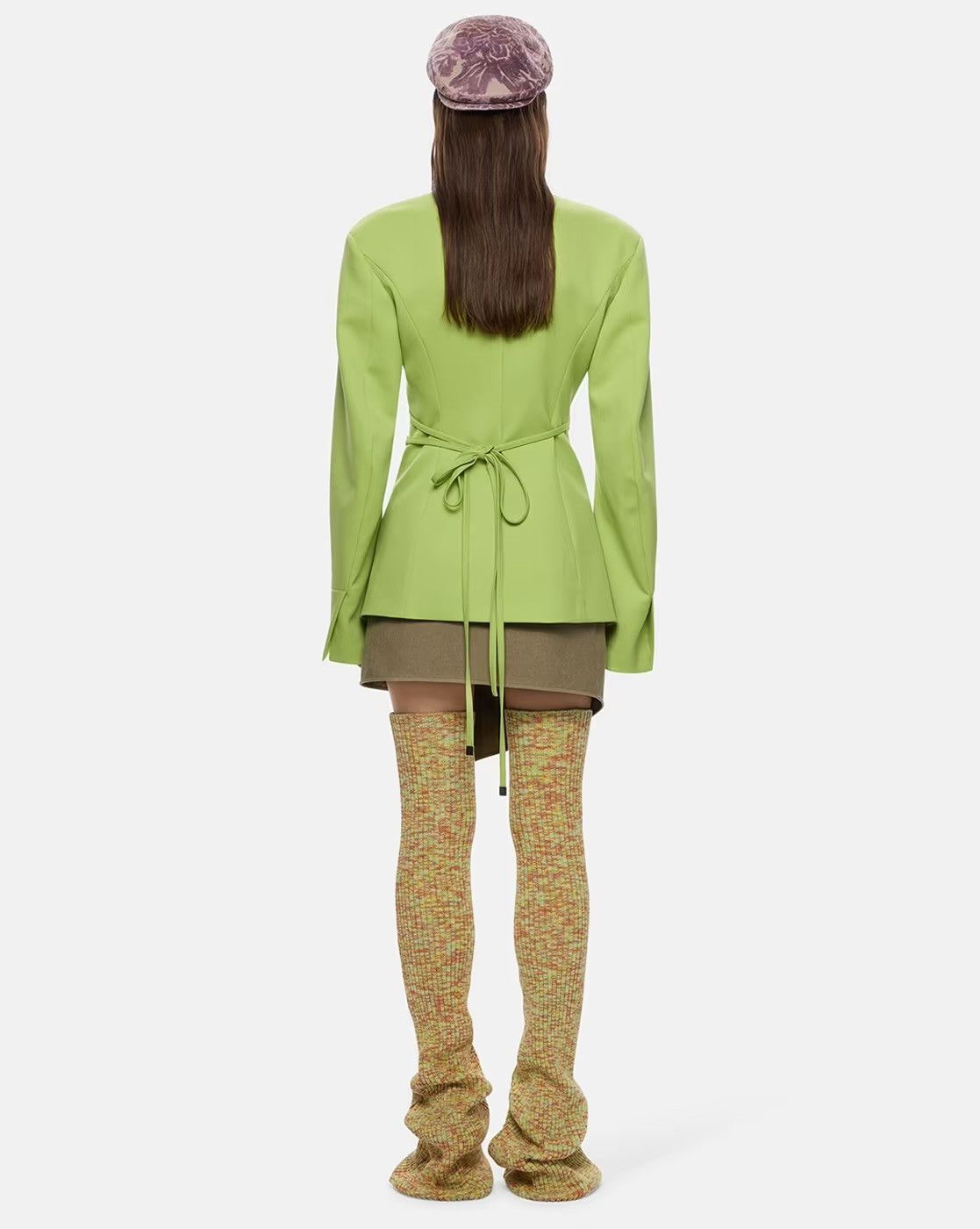 The Attico The Attico Greta Wrap Slim Fit Blazer Size S / US 4 / IT 40 - 4 Thumbnail