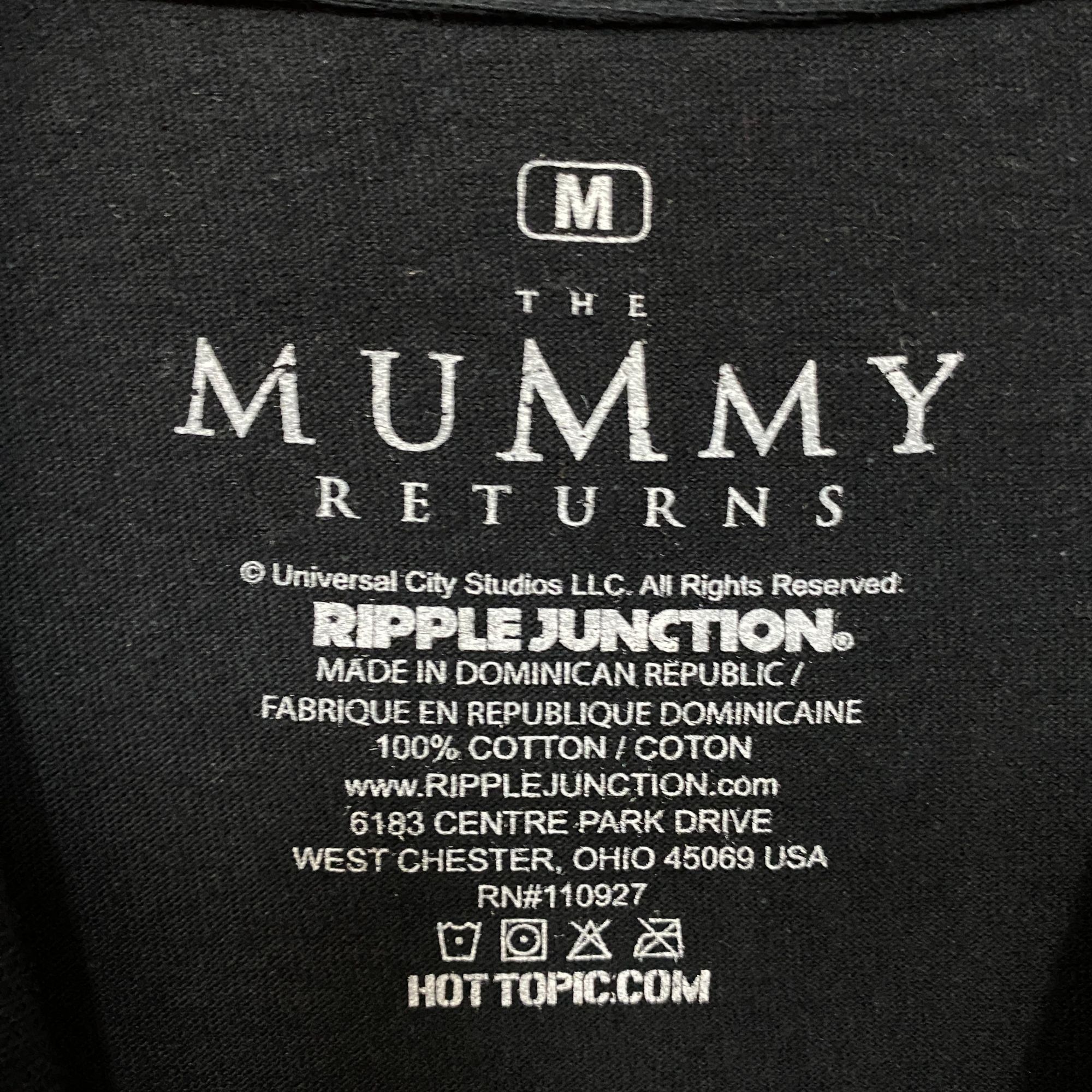 Ripple Junction The Mummy Returns The Scorpion King Classic Movie T-Shirt Me Size US M / EU 48-50 / 2 - 4 Thumbnail