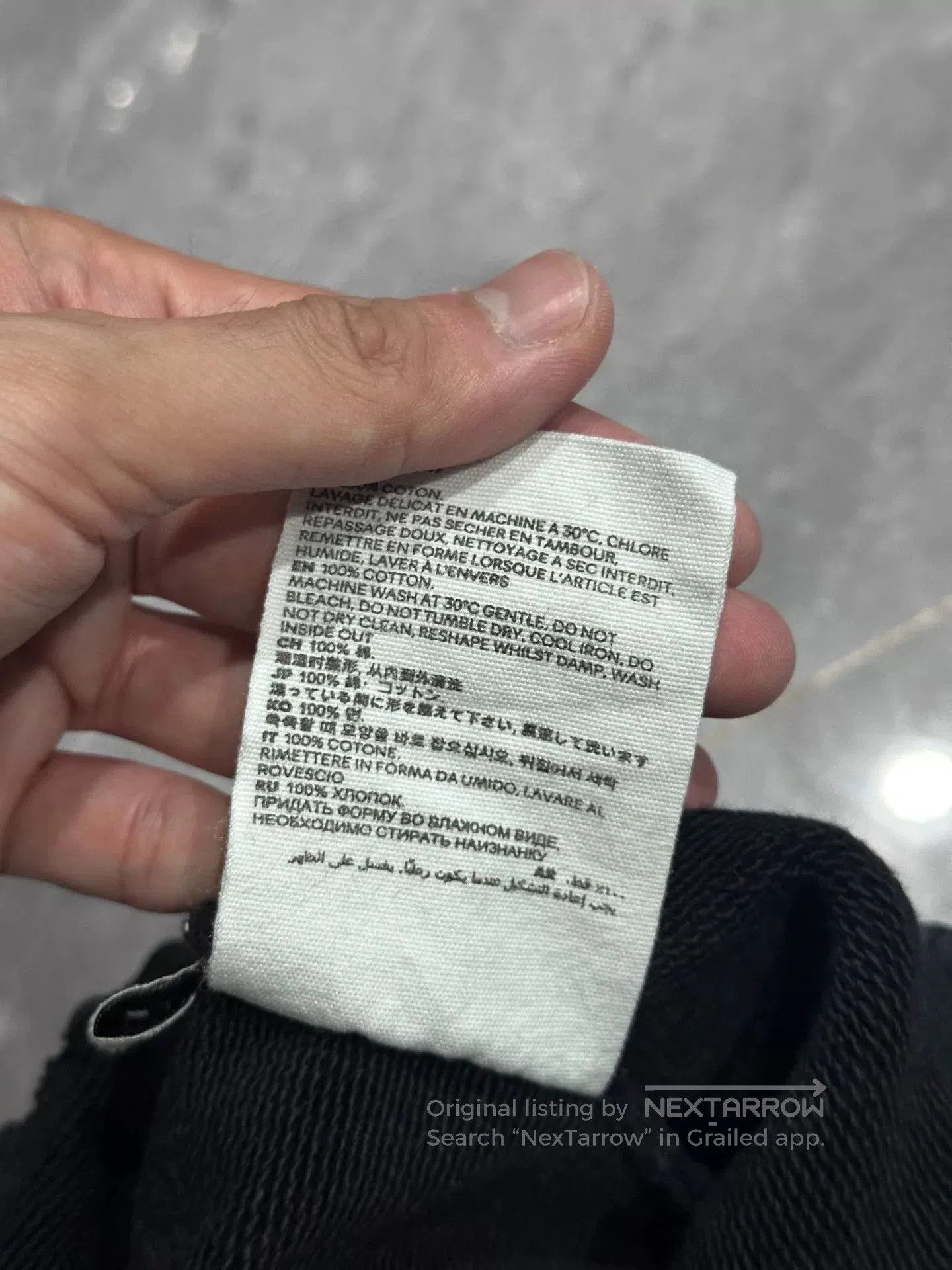 AMI AMI PARIS Black Heart Embroidered Wide Sweatpants. Size US 28 / EU 44 - 6 Thumbnail