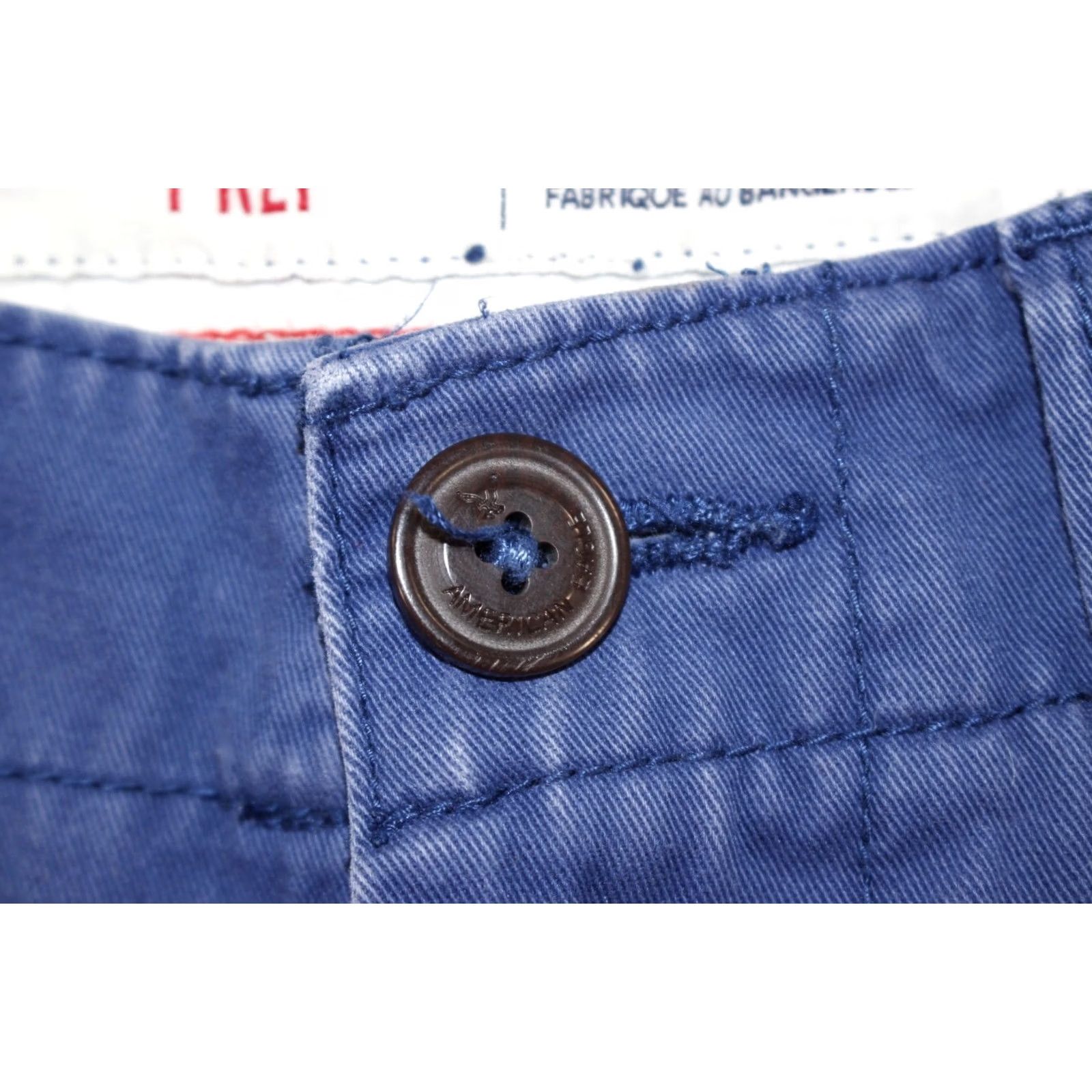 American Eagle Outfitters American Eagle Prep Fit Chino Shorts 9" Inseam Blue Men's 30 Size US 30 / EU 46 - 3 Thumbnail