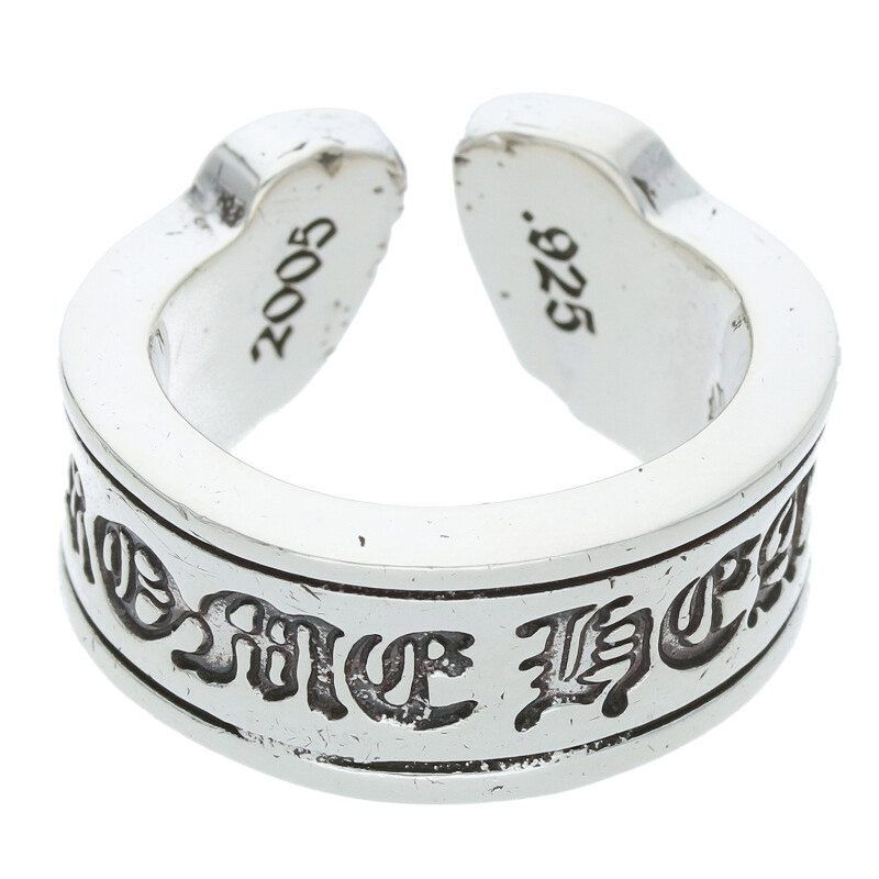 Chrome Hearts Chrome Hearts Large Scroll Label Silver Ring Size ONE SIZE - 1 Thumbnail