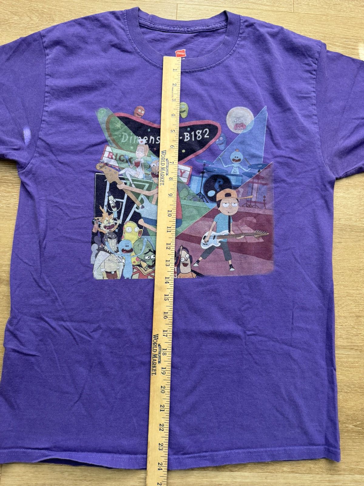 Band Tees × Cartoon Network Rick & Morty “Tom Mark & Travis Show” Y2K Blink-182 Tee Size US M / EU 48-50 / 2 - 12 Thumbnail