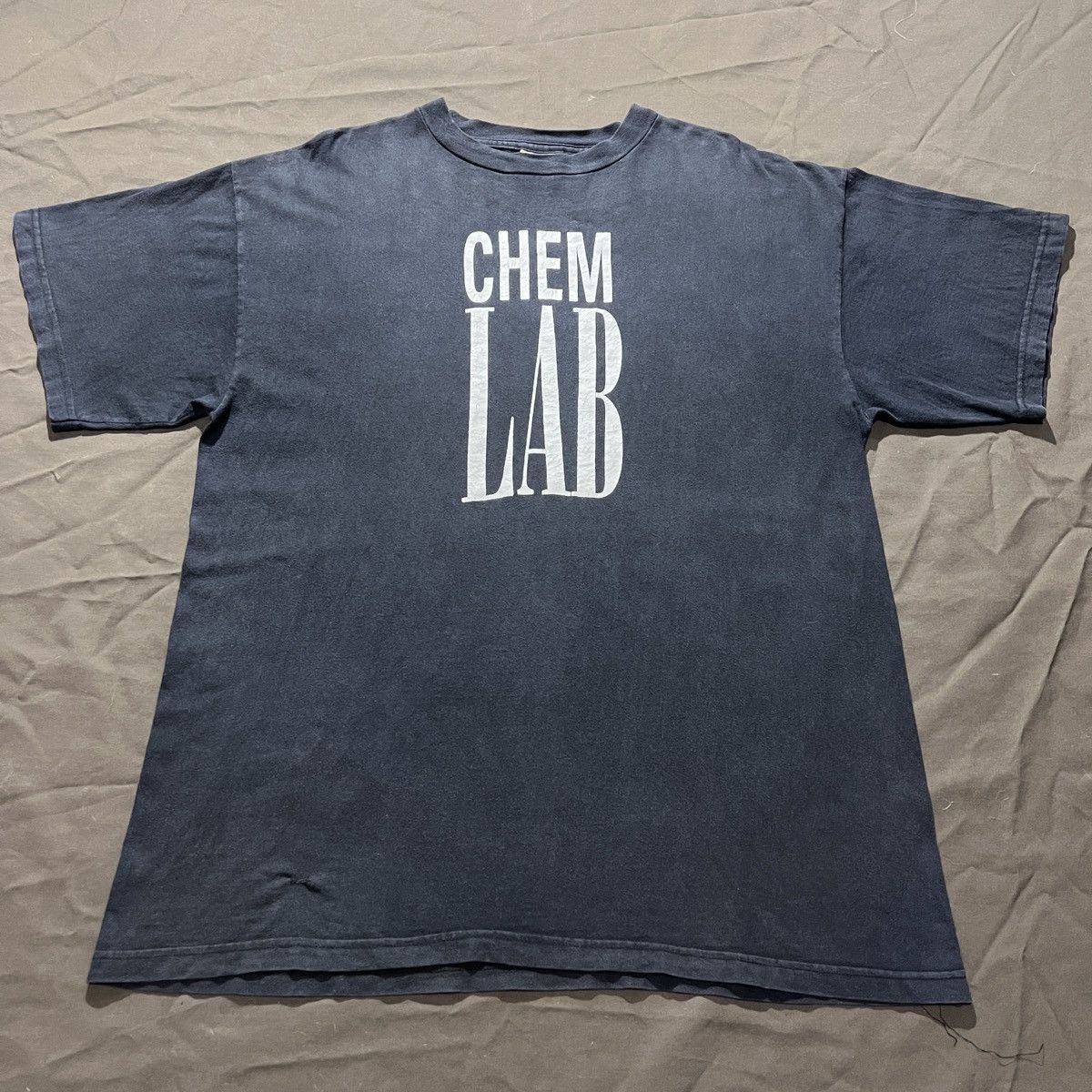 Band Tees Rare Vtg 90s Chemlab Industrial rock Fifth Colvmn Records Size US XL / EU 56 / 4 - 5 Thumbnail