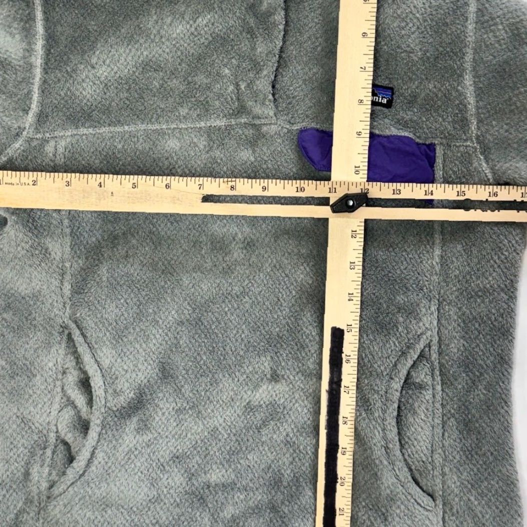 Patagonia Patagonia Women's Re-Tool Snap-T Pullover Gray Purple Size M Size M / US 6-8 / IT 42-44 - 6 Thumbnail