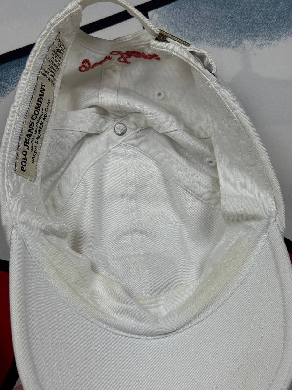 Polo Ralph Lauren Polo Sport Ralph luxury Lauren Hat Cap White Size ONE SIZE - 6 Thumbnail