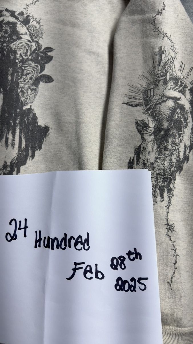 Saint Michael SAINT MICHAEL KAWAMURA SWEAT SHIRT - GREY Size US XL / EU 56 / 4 - 8 Thumbnail