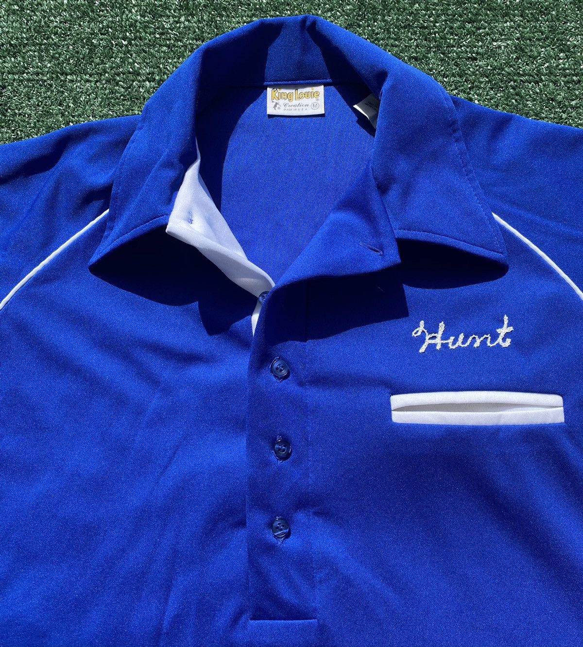 Vintage Vintage 70’s King Louie Embroidered Bowling Shirt Medium Size US M / EU 48-50 / 2 - 3 Thumbnail