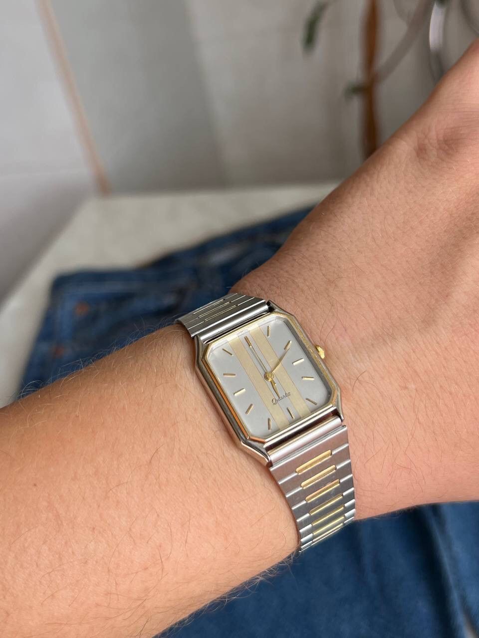 Japanese Brand × Vintage Vintage Japanese style futuristic Watch graphite tank Size ONE SIZE - 4 Thumbnail