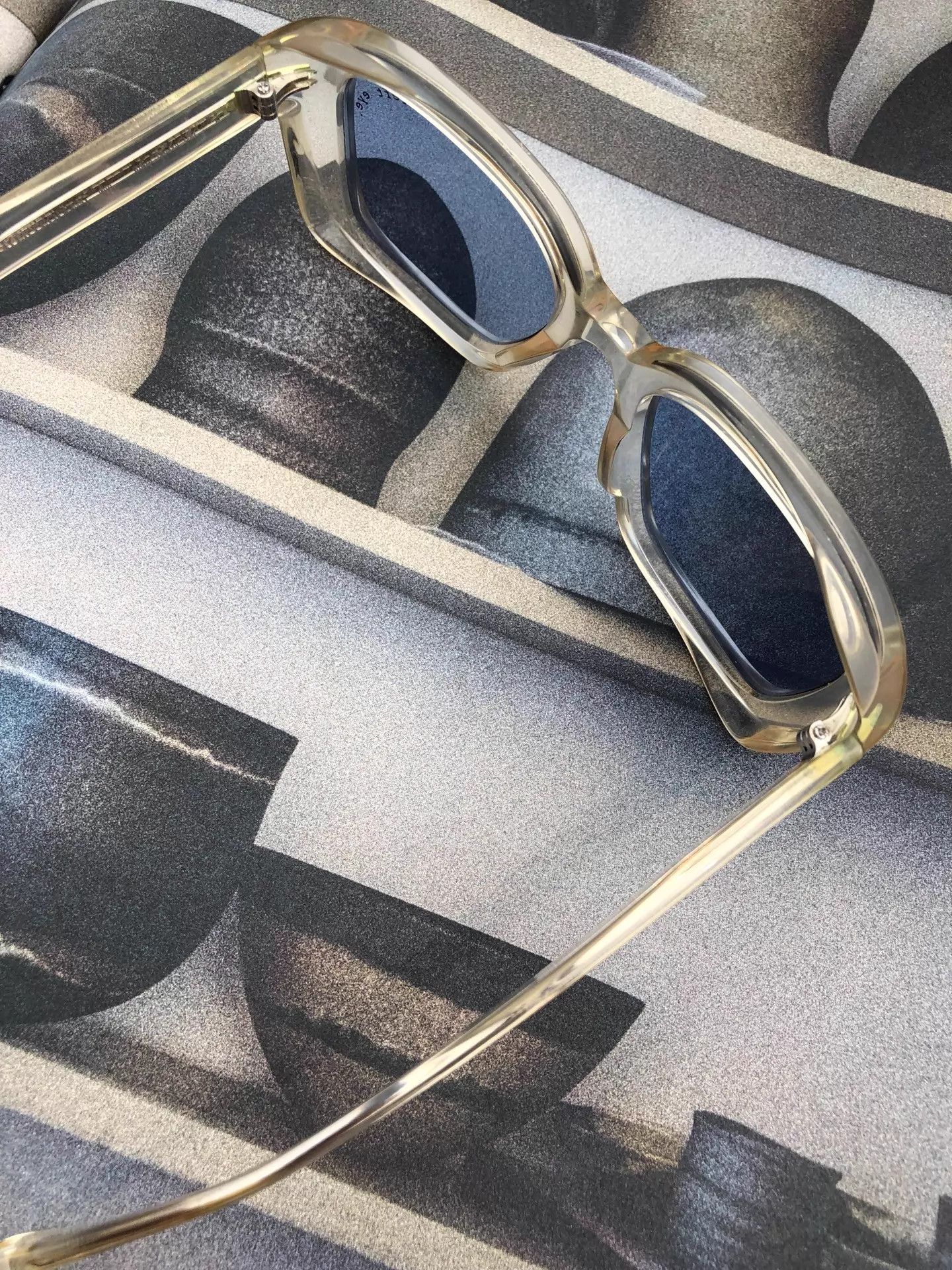 Takahiromiyashita The Soloist. TAKAHIROMIYASHITA SOLOIST oxidized yellowed frames Size ONE SIZE - 2 Thumbnail