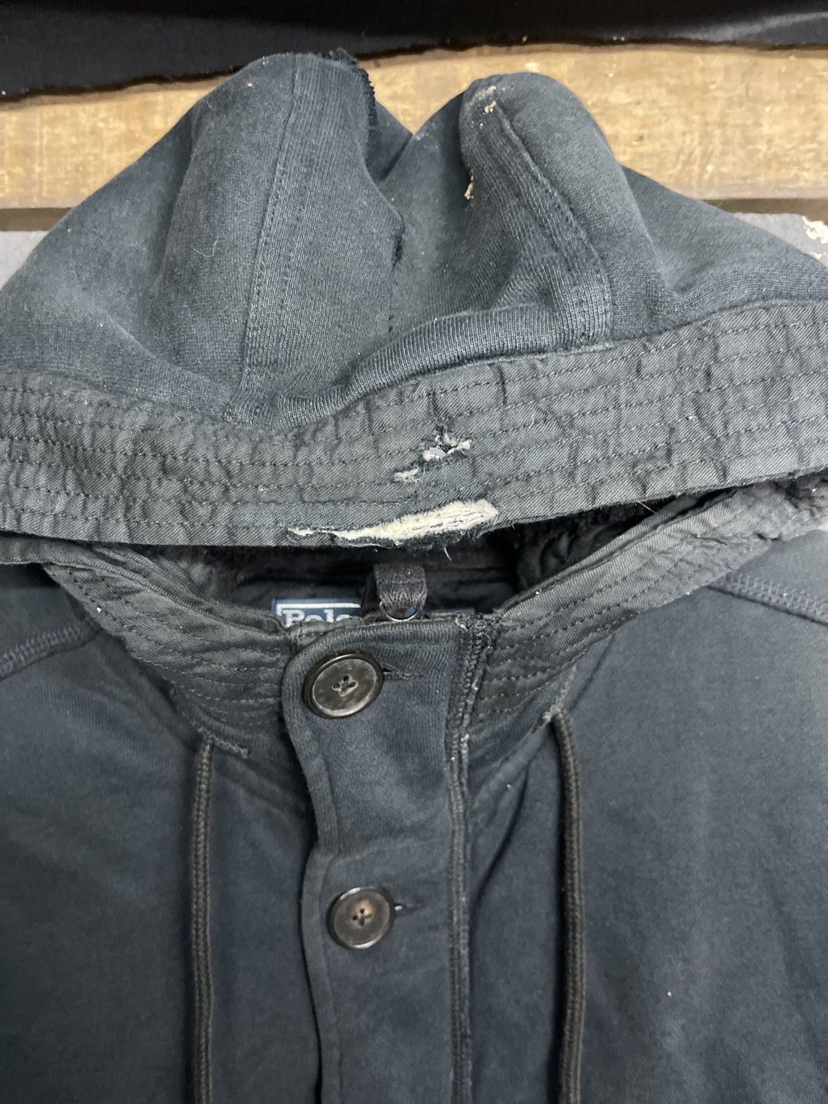 Polo Ralph Lauren Vintage distrested polo ralph lauren jacket hoodie Size US M / EU 48-50 / 2 - 5 Thumbnail