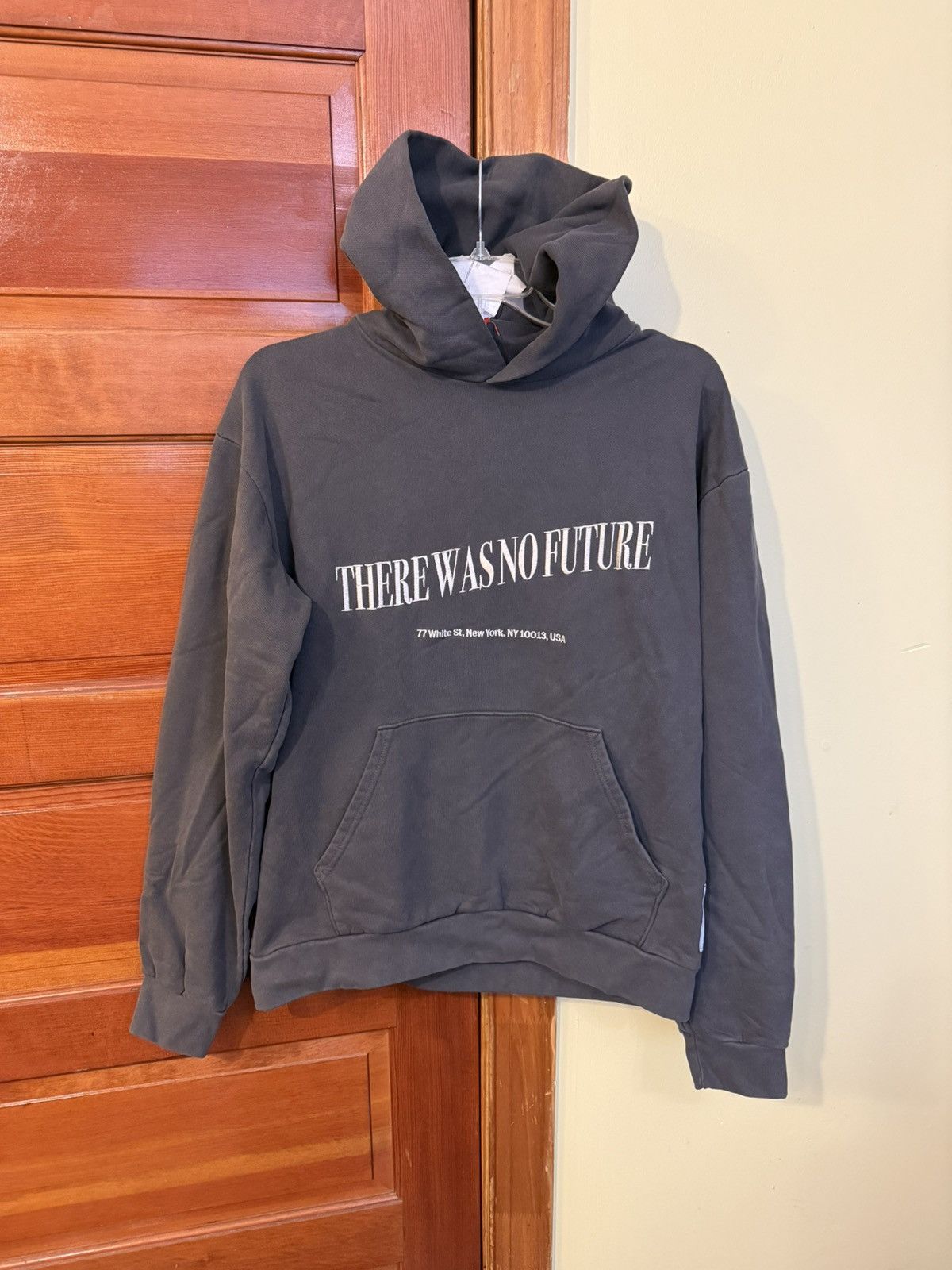 Mr. Saturday New Mr. Saturday FW20 Men's No Future Hoodie / Vintage Black Size US L / EU 52-54 / 3 - 1 Thumbnail