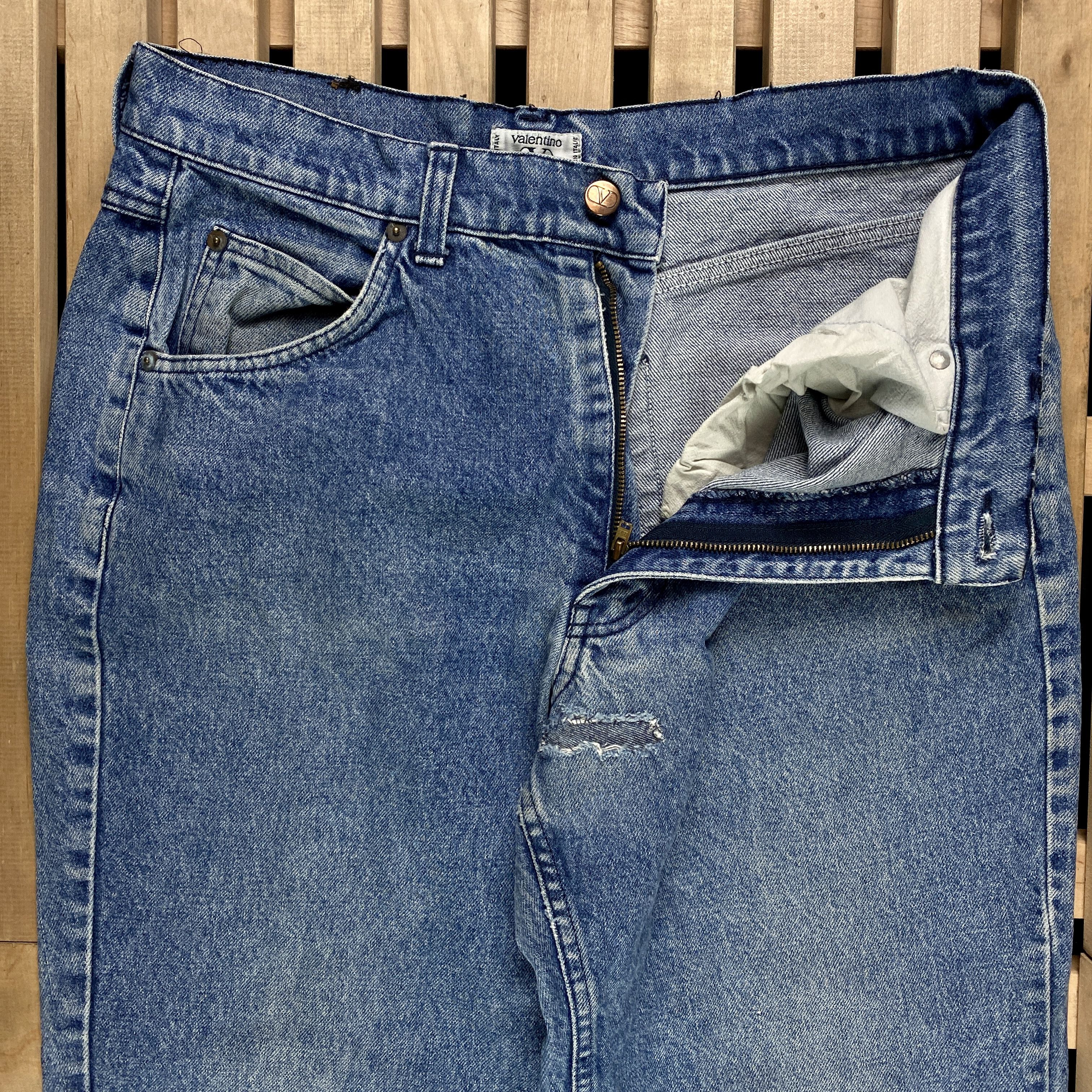 Valentino × Vintage Mens Vintage Jeans Pants Valentino Size 34 Size US 34 / EU 50 - 4 Thumbnail