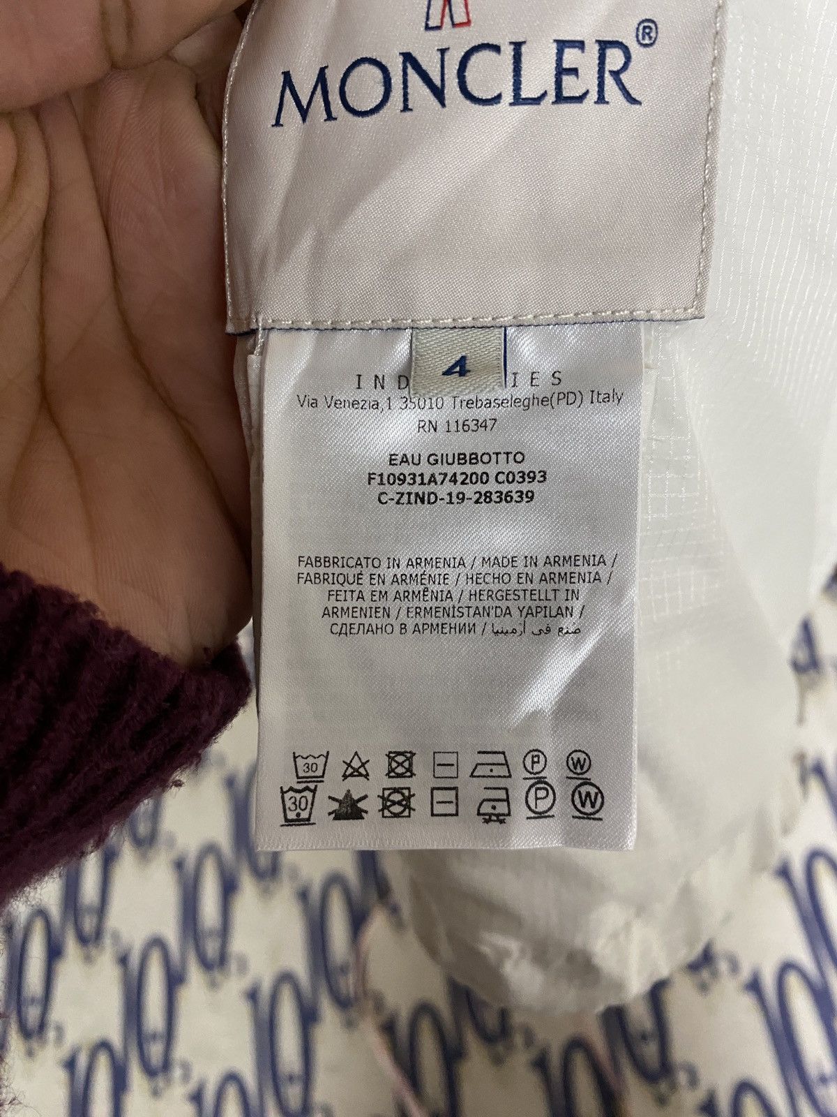 Moncler Moncler Light Jacket Size US L / EU 52-54 / 3 - 9 Thumbnail