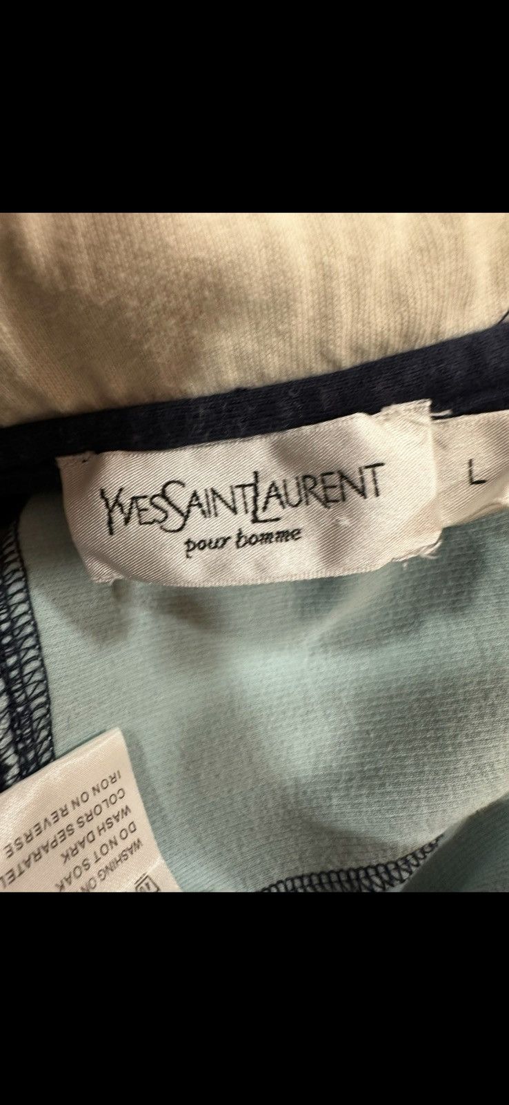 Vintage × Yves Saint Laurent Yves Saint Laurent vintage zip up size L men’s Size US L / EU 52-54 / 3 - 6 Thumbnail