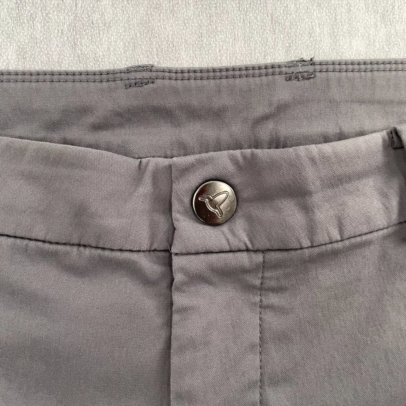 Vintage VINTAGE Birddogs Mens Pants Casual Slim Fit 32 Gray Cotton Blend Stretch Chino Size US 32 / EU 48 - 6 Thumbnail