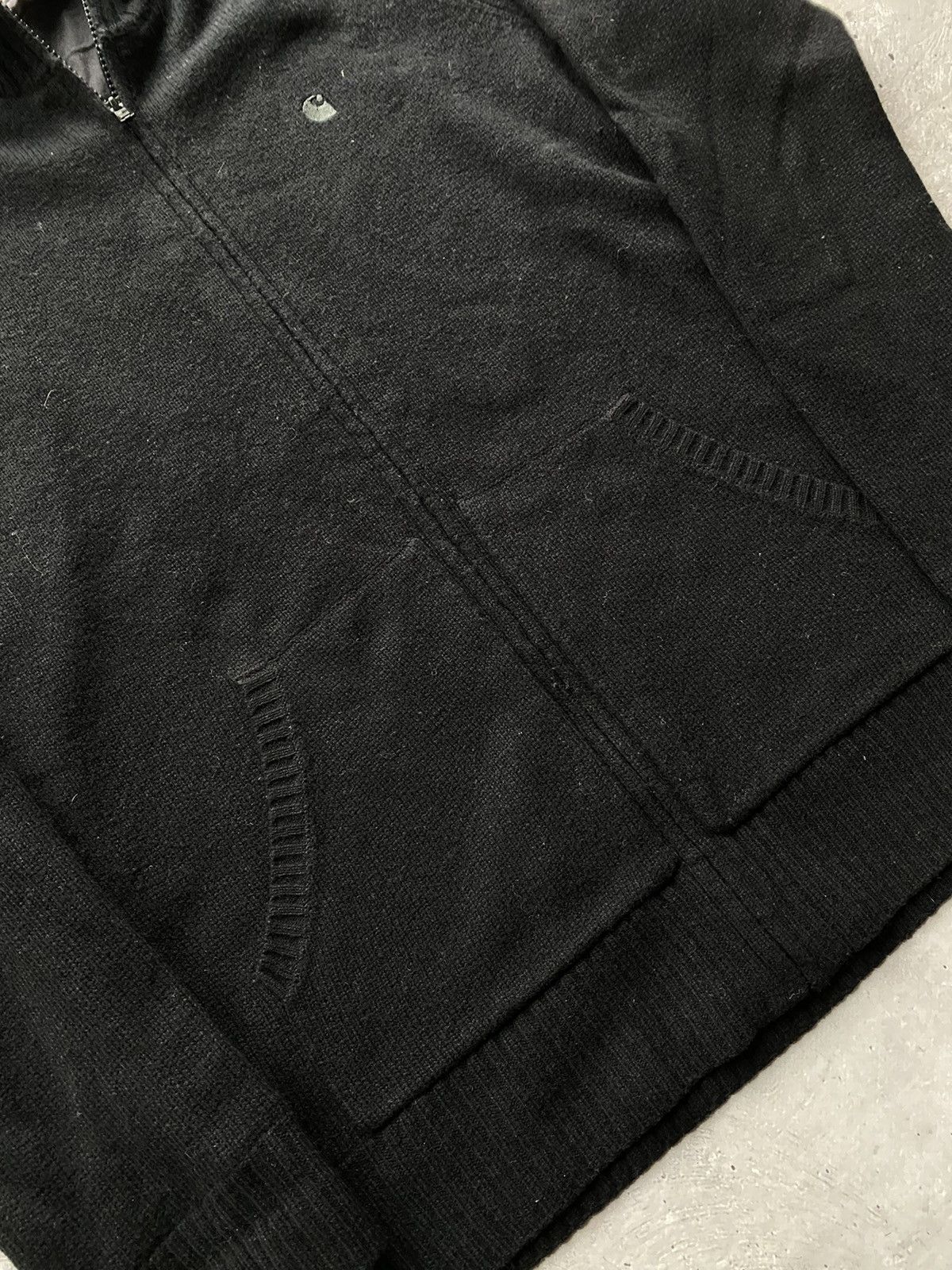 Carhartt Rare Vintage Carhartt Hodie Full Zip Y2K Work Black Size US M / EU 48-50 / 2 - 6 Thumbnail