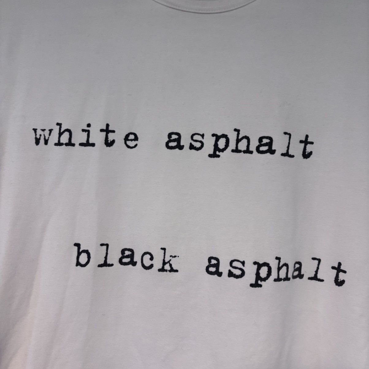 Raf Simons Raf Simons SS03 Consumed White asphalt Black asphalt shirt Size US M / EU 48-50 / 2 - 2 Thumbnail