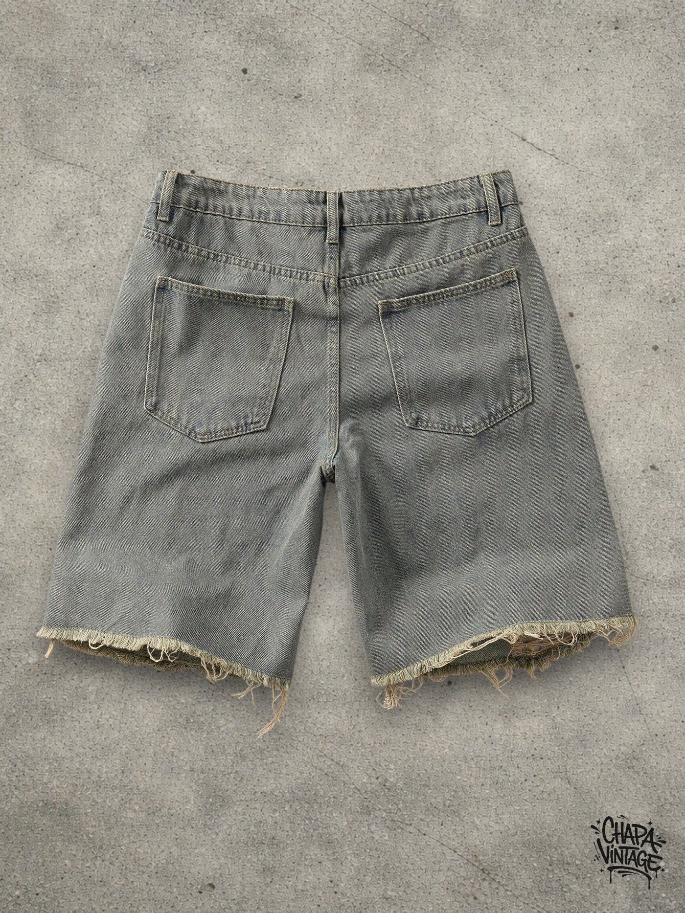 Japanese Brand Ripped jeans shorts Size US 32 / EU 48 - 2 Thumbnail