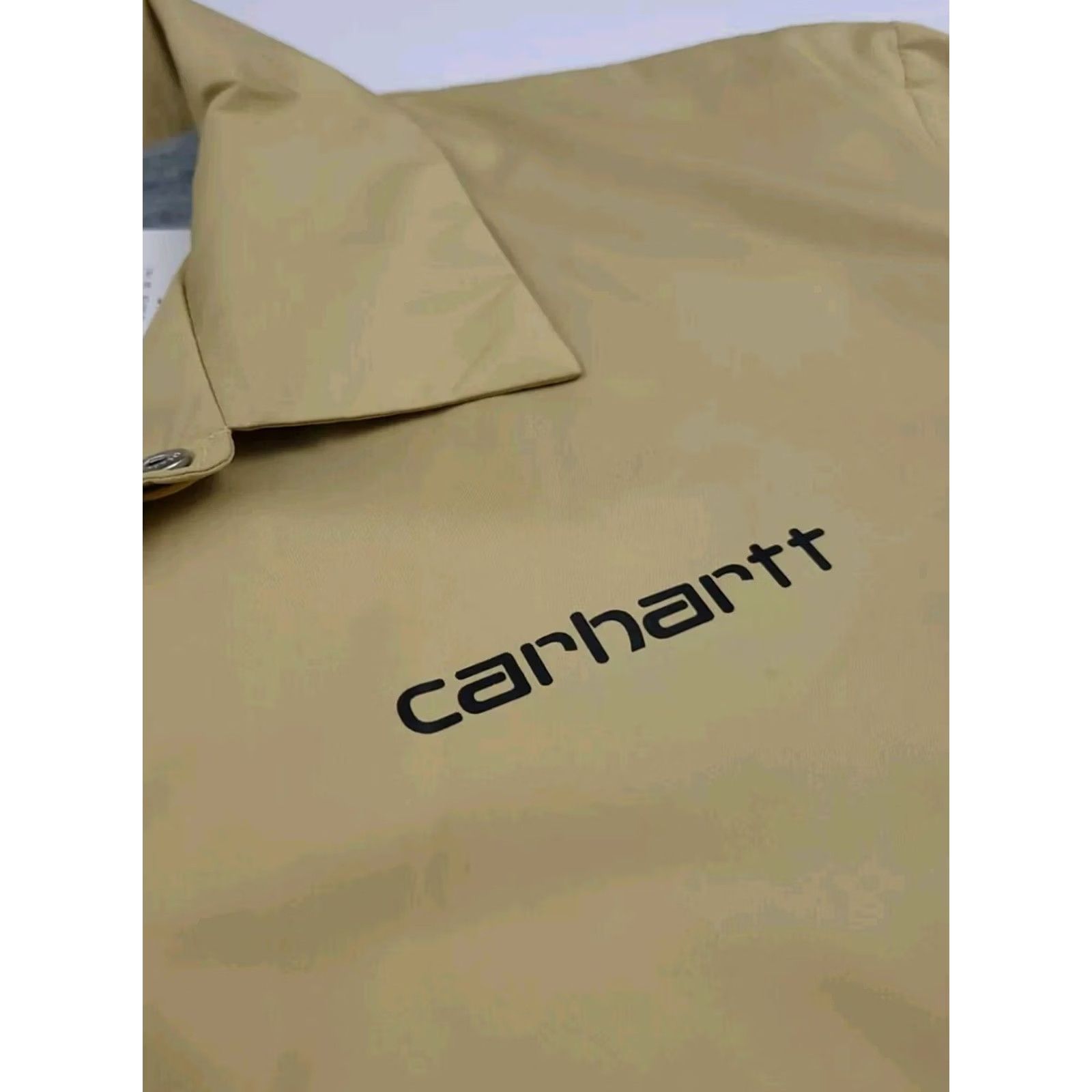 Carhartt VINTAGE Carhartt Lined Windbreaker Jacket Men L Gold Very Rare Sample NWT Coach Zip Front Size US L / EU 52-54 / 3 - 8 Thumbnail