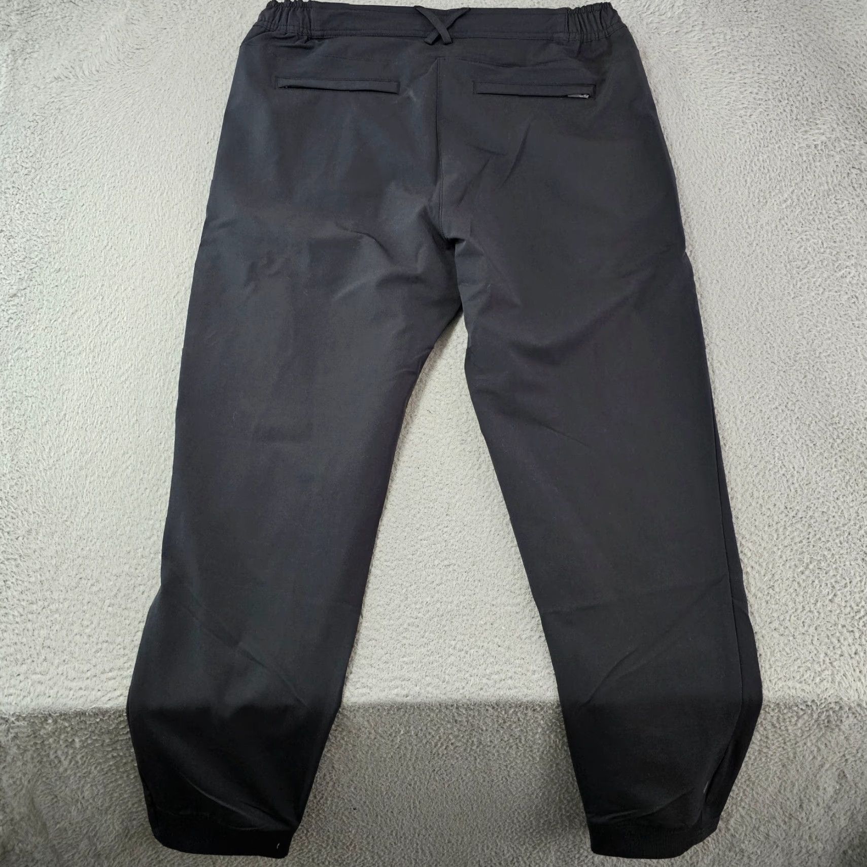 Vintage Mack Weldon Pants Mens Large Black Tapered Chino Stretch 36x29 Casual Workwear City Regular Pants Mens Black Tapered Chino Stretch 36x29 Size US 33 - 6 Thumbnail