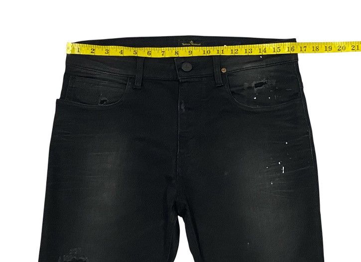Vivienne Westwood Vivienne Westwood Anglomania Ripped Distressed Skinny Jeans Size US 33 - 12 Thumbnail