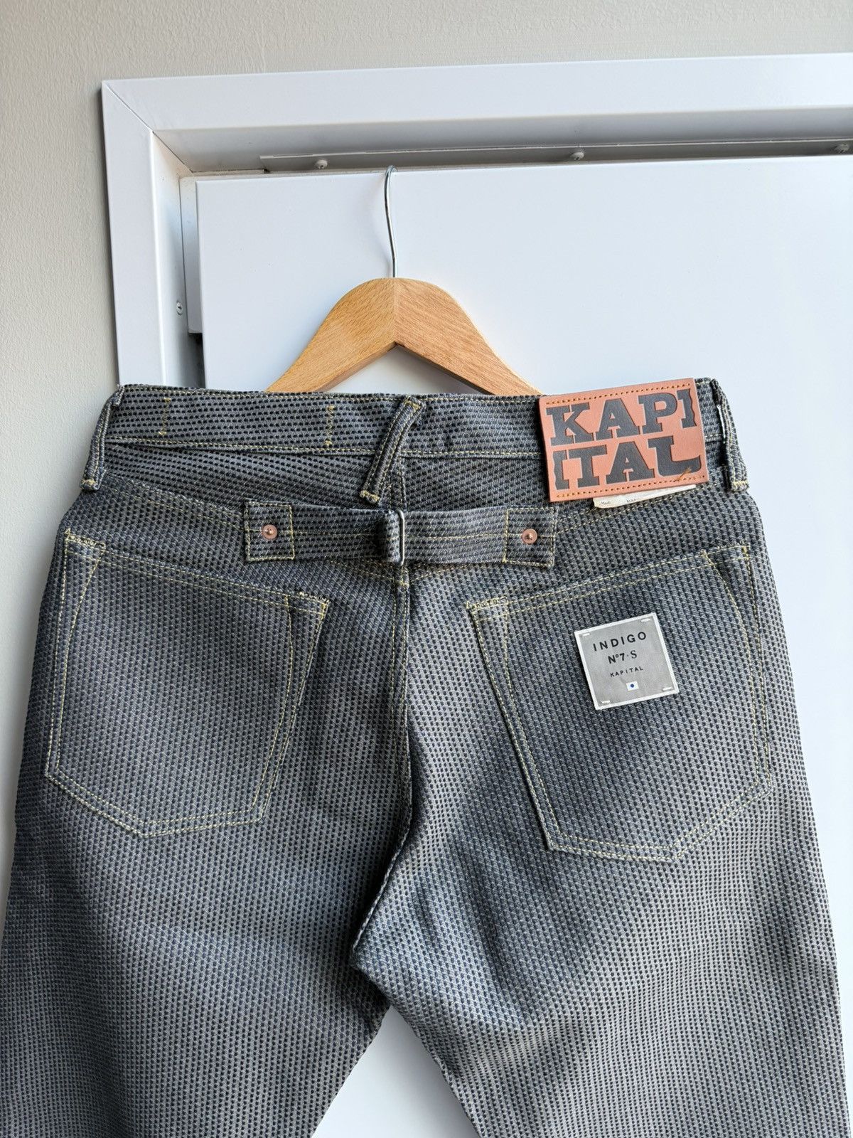 Kapital Century Denim 5P MONKEY CISCO- Sumi (N7S) 30x28.5 Size US 32 / EU 48 - 3 Thumbnail
