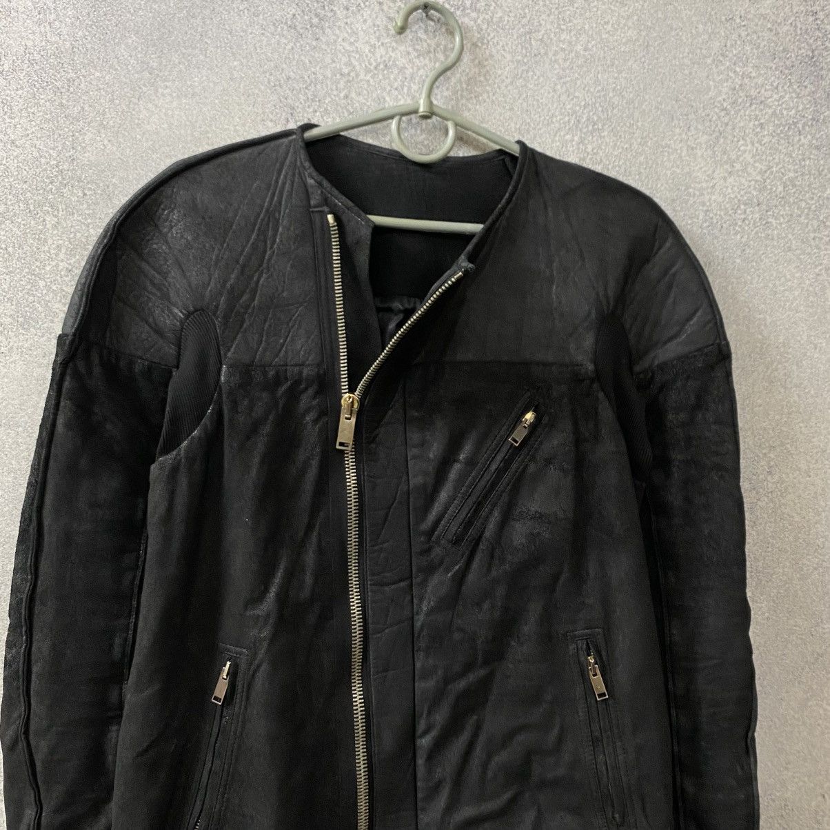 Rick Owens Rick Owens Jacket Leather Biker Style Size US S / EU 44-46 / 1 - 2 Thumbnail
