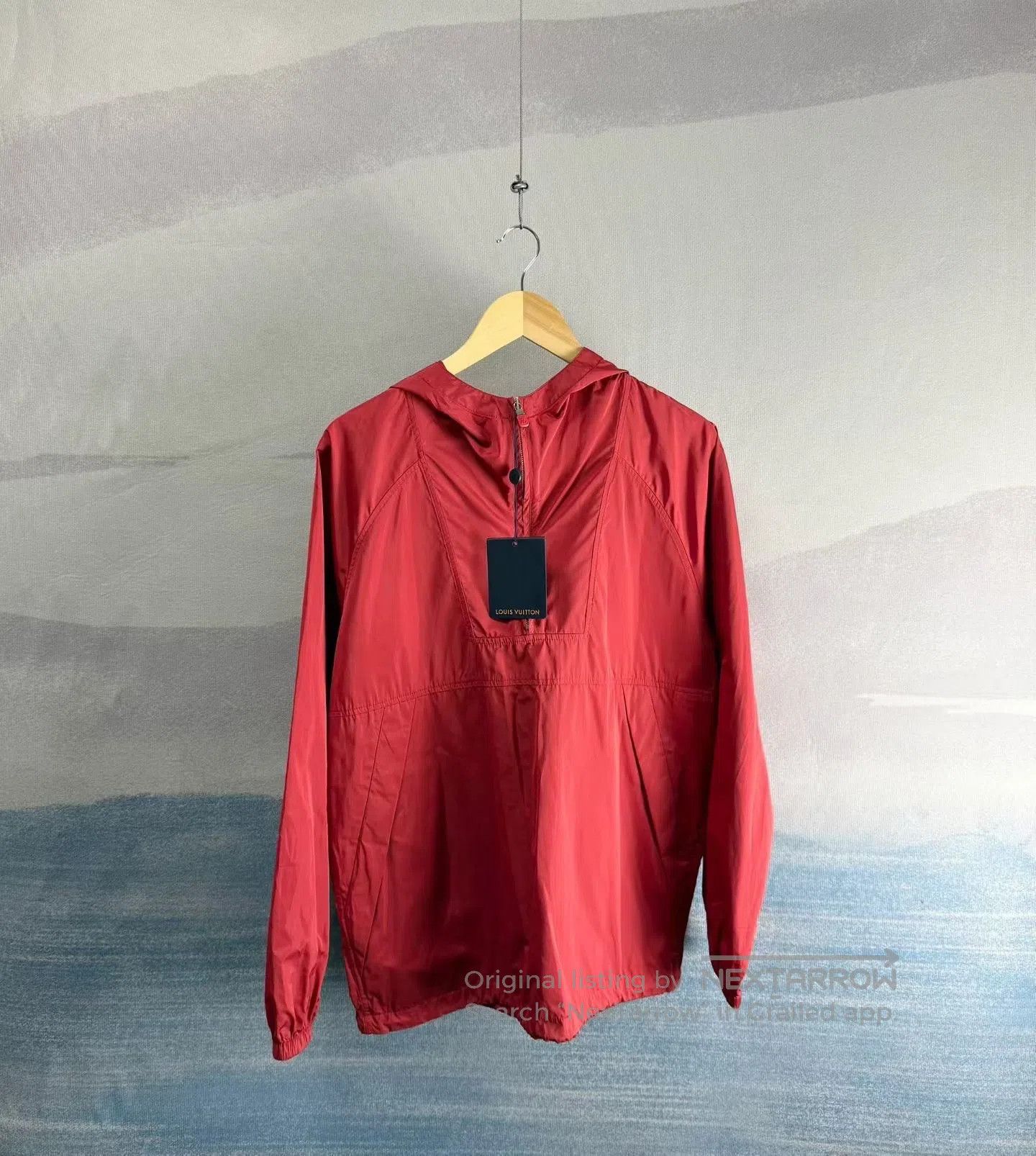 Louis Vuitton Louis Vuitton Red Letter Barrage Half-Zip Outdoor Jacket| Size M / US 6-8 / IT 42-44 - 2 Thumbnail