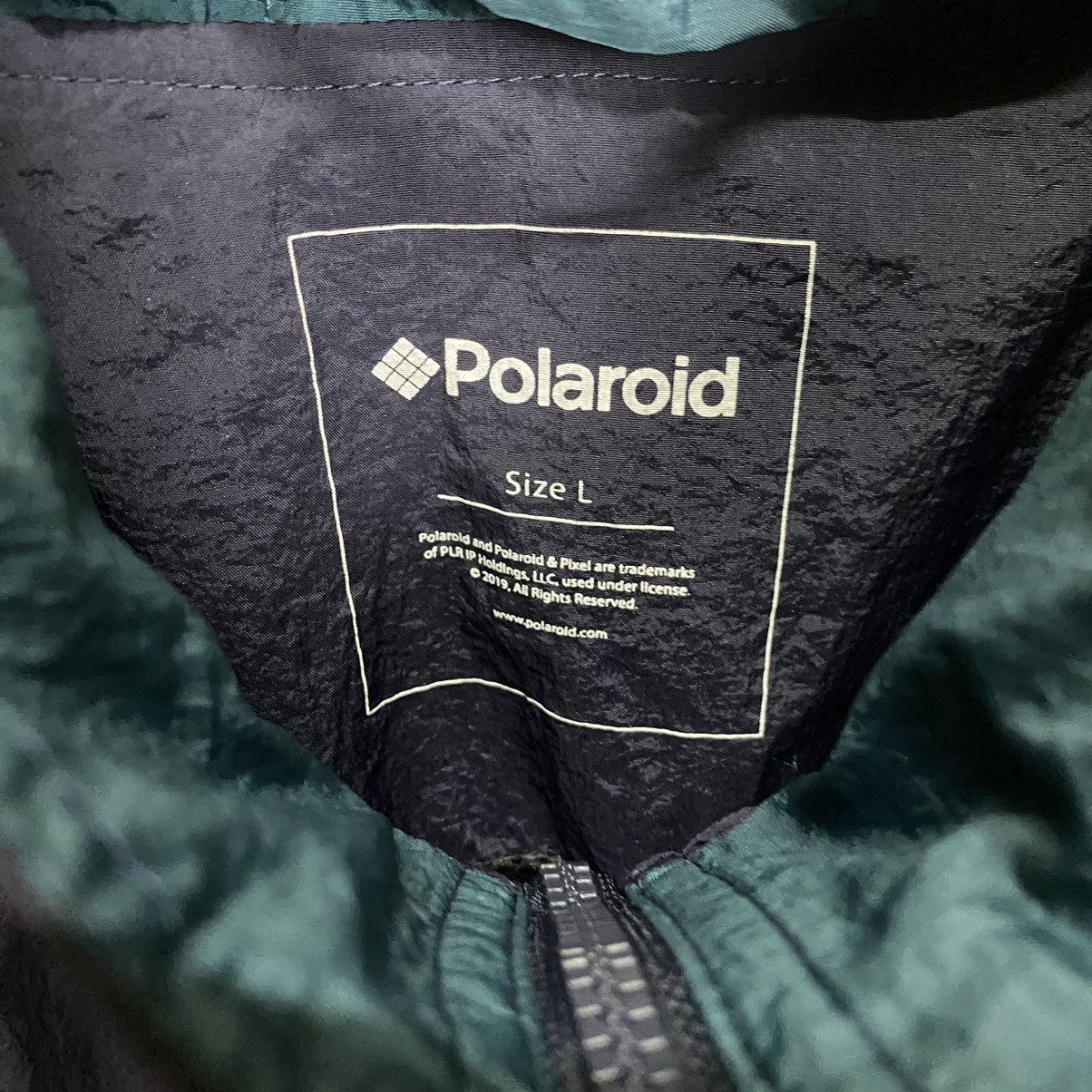 Japanese Brand × Polaroid Polaroid nylon light hoodie jacket Size US L / EU 52-54 / 3 - 12 Thumbnail