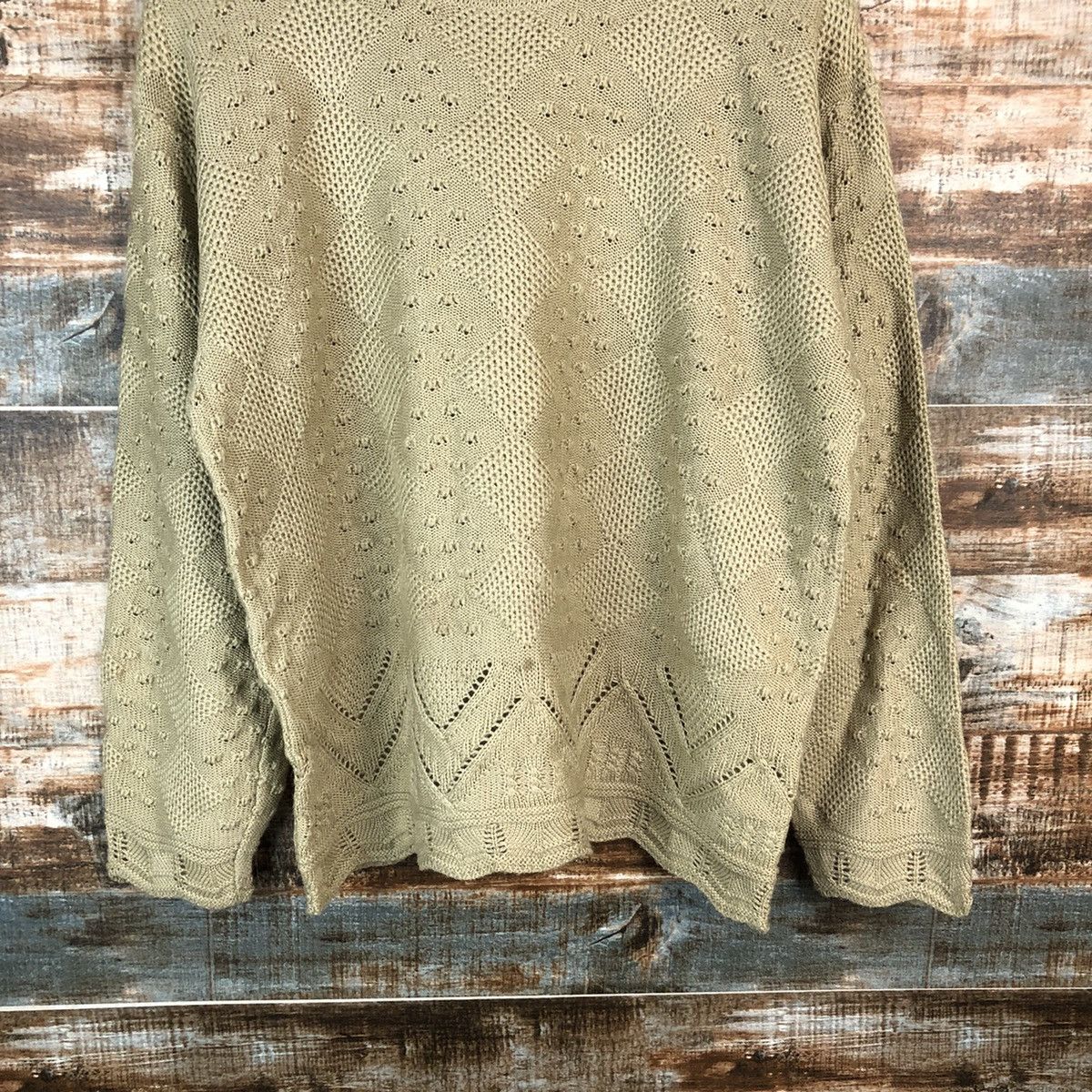 Homespun Knitwear × Japanese Brand Mephista Brown vintage Knitwear #A1741 Size M / US 6-8 / IT 42-44 - 6 Thumbnail
