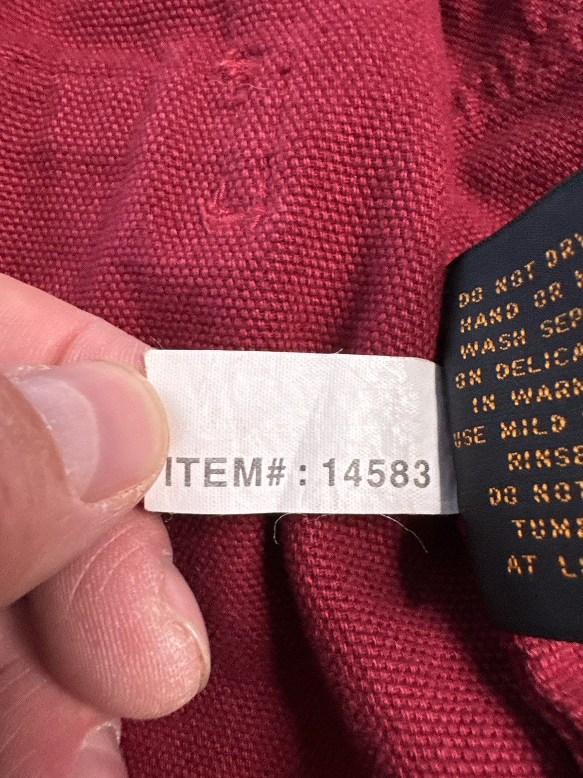 Eddie Bauer Vintage Eddie Bauer Canvas Red Chore Jacket Corduroy Collar Size US XL / EU 56 / 4 - 15 Thumbnail