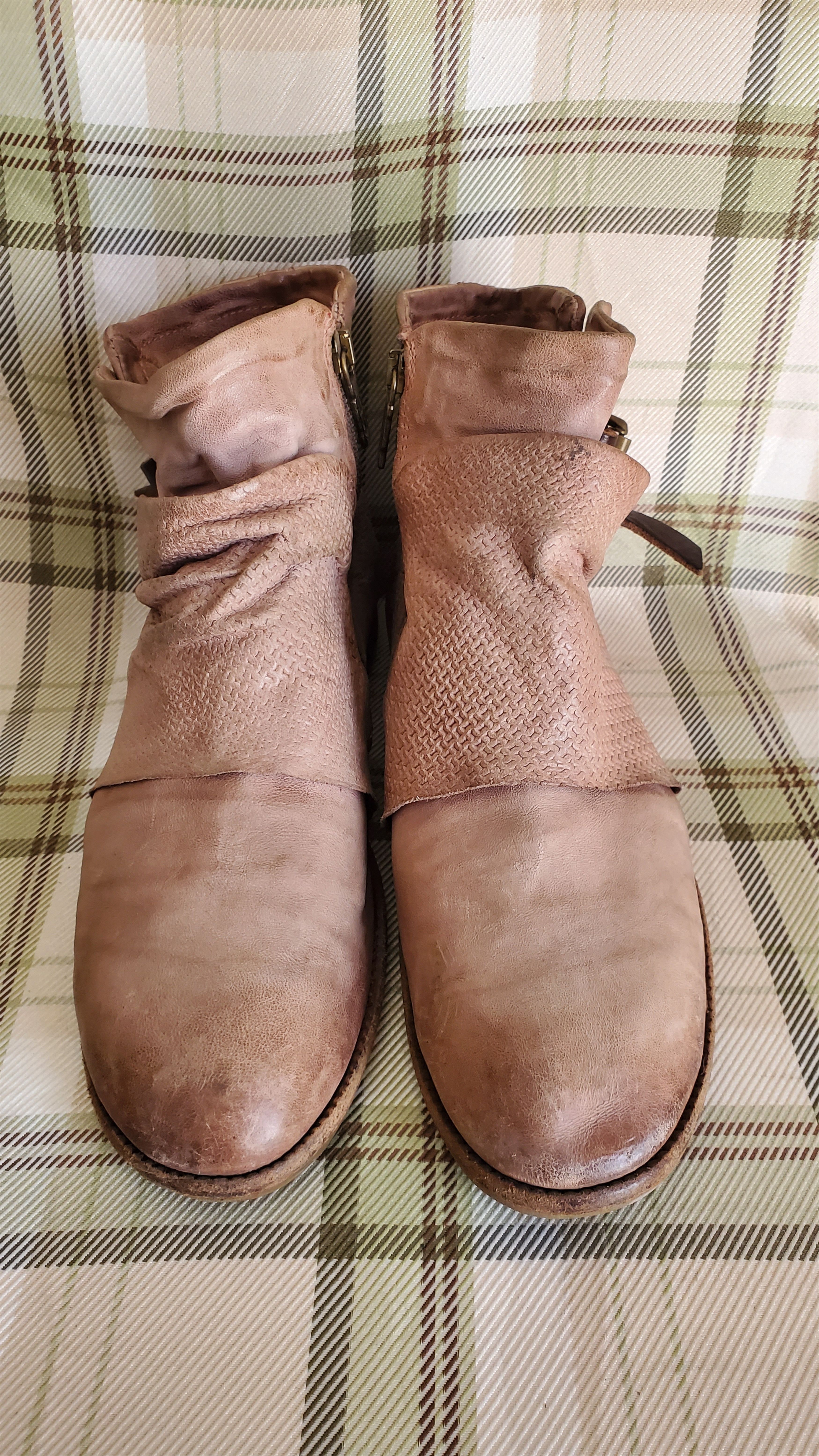 A.S.98 A.S 98 Brown Ankle Pull On Boots Size US 9 / IT 39 - 2 Thumbnail
