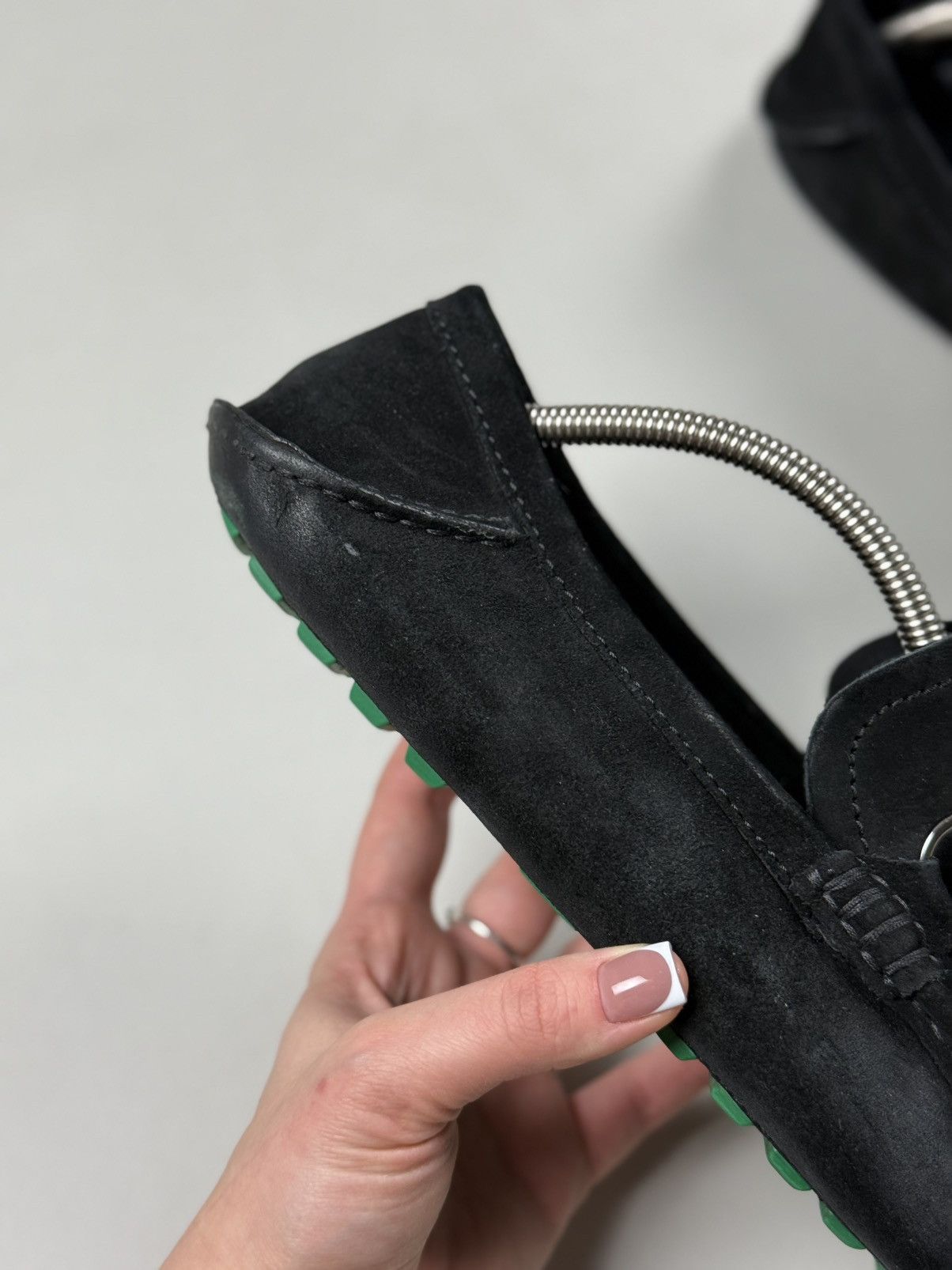 Gucci Gucci Bamboo Horsebit Suede Classic Formal Loafers Shoes Size US 8.5 / EU 41-42 - 7 Thumbnail