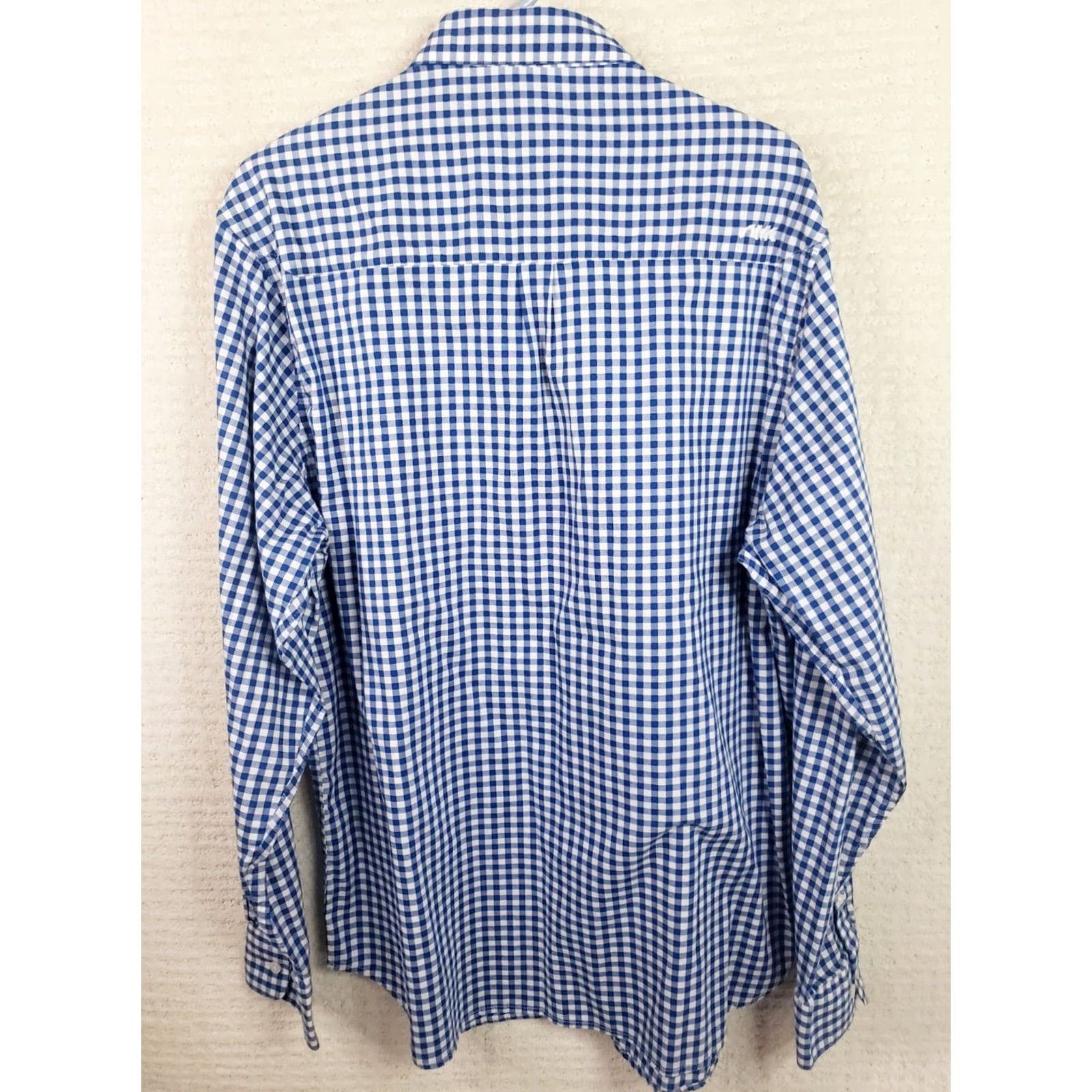 Mountain Khakis Mountain Khaki Button-Front Check Shirt Men XL Blue Long Sleeve Collared Size US XL / EU 56 / 4 - 5 Thumbnail