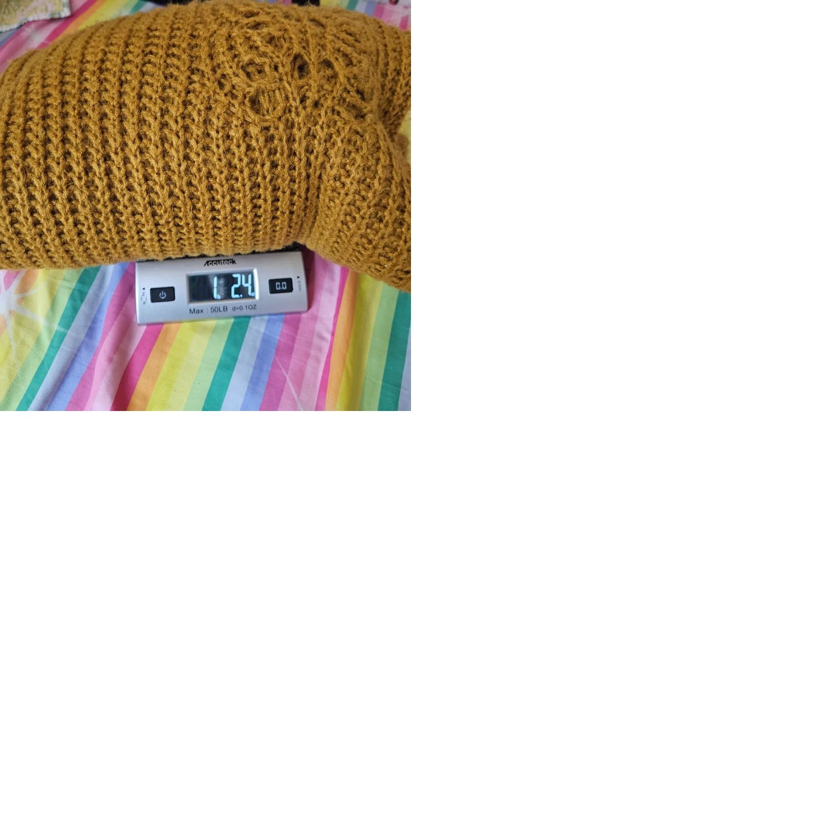 Vintage Pilcro By Anthropologie Women's Devenne Pointelle Chunky Knit Sweater XL Cardigan Knit Yellow Regular Long Sleeve Size XL / US 12-14 / IT 48-50 - 9 Thumbnail