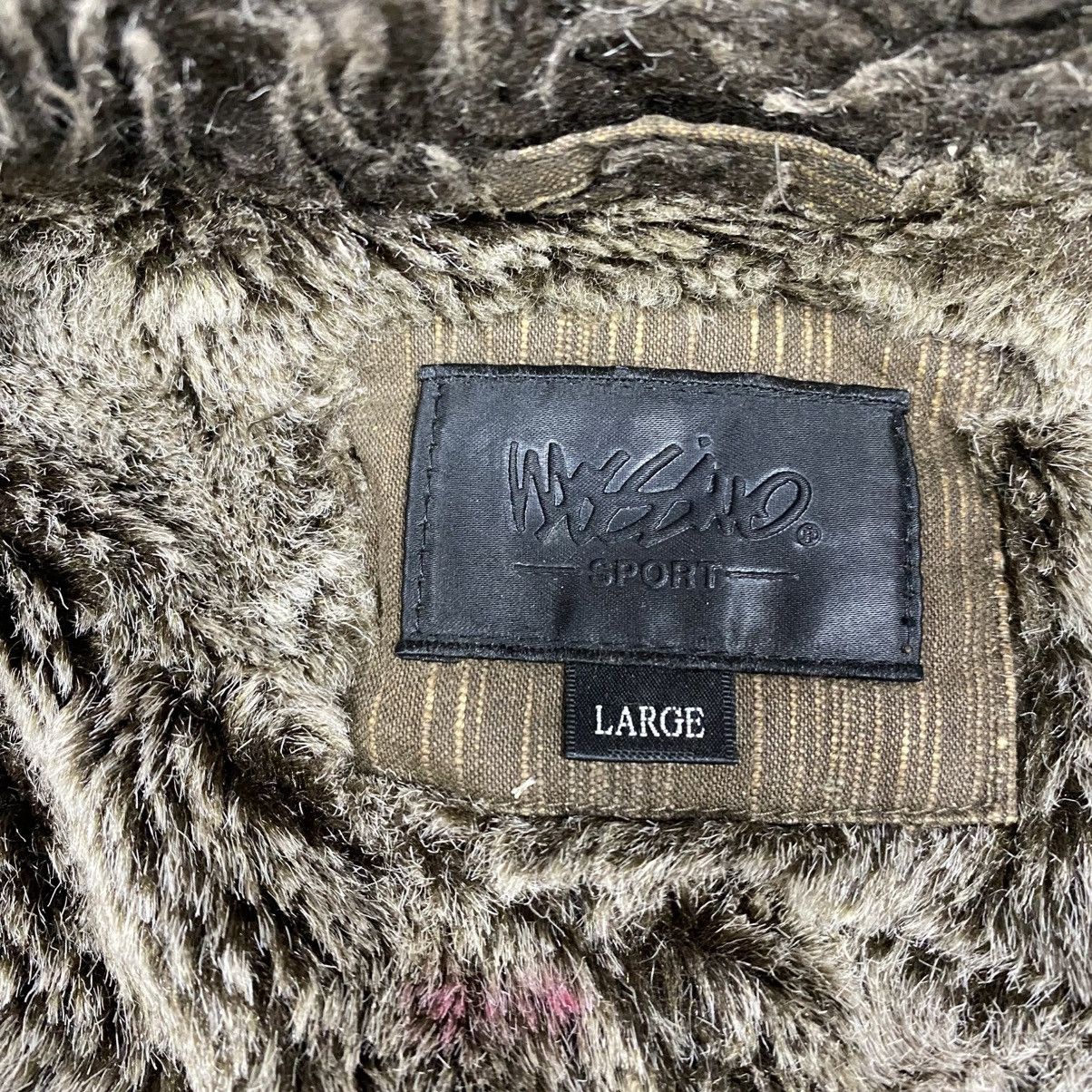 If Six Was Nine × Japanese Brand × Mossimo Mossimo Fur Bikers Denim Jacket Size US L / EU 52-54 / 3 - 10 Thumbnail