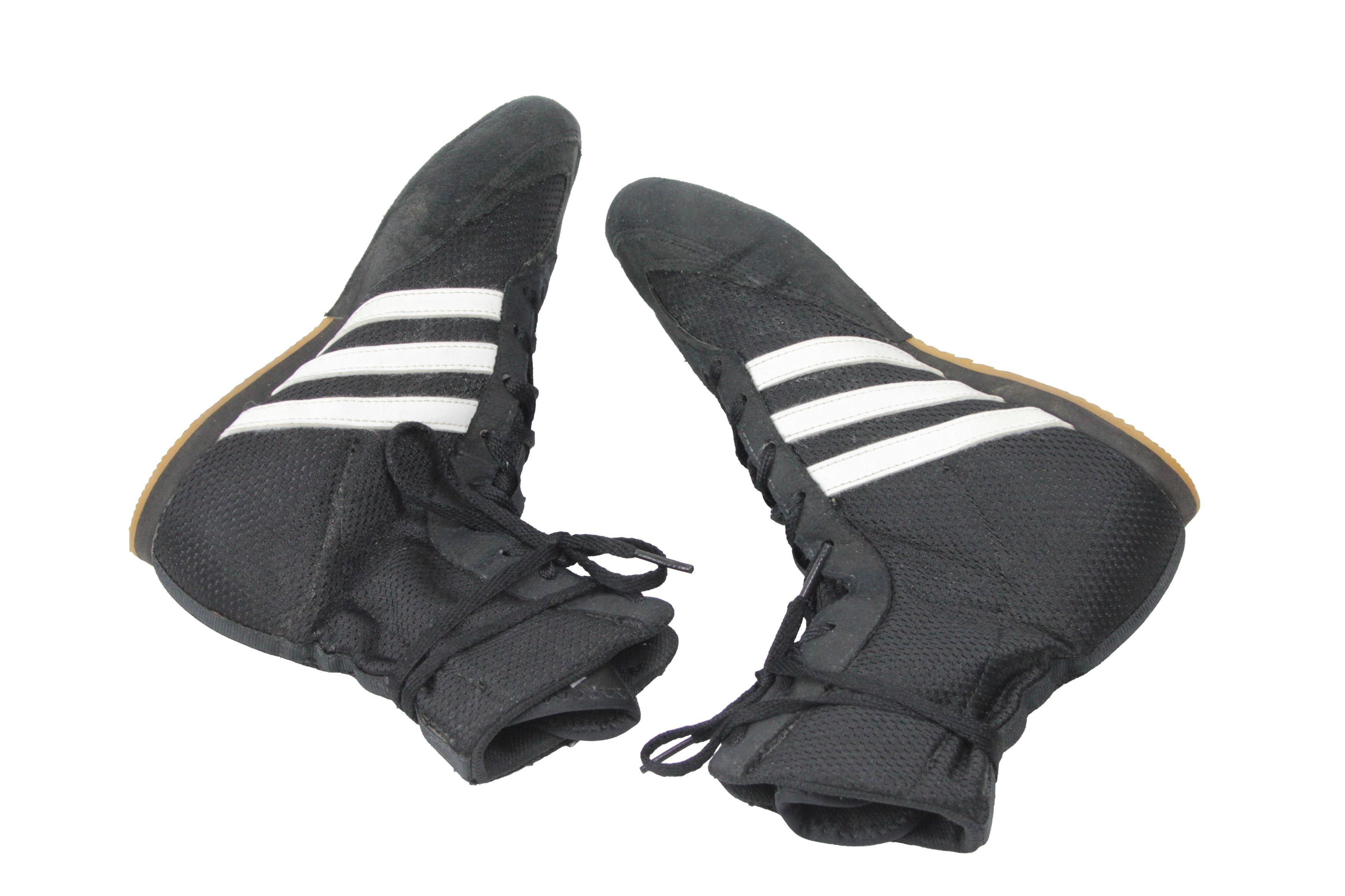 Adidas 2013 Box Hog 2 Y2K Boxing Moto Boots Size US 5.5 / EU 38 - 9 Thumbnail