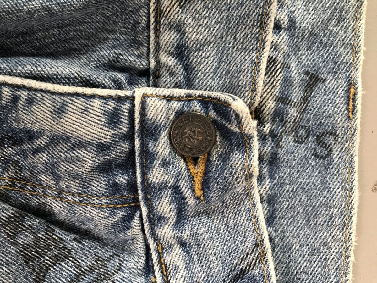 Fubu × Vintage Vintage school of hard knocks printed denim Size US 31 - 6 Thumbnail