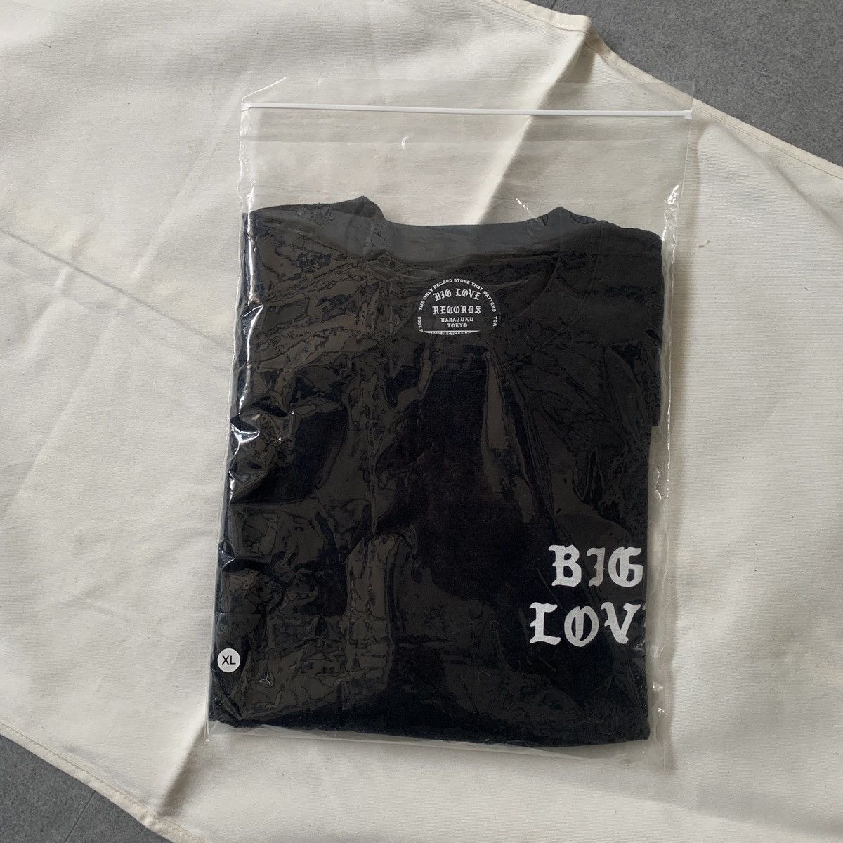 Japanese Brand Big love records harajuku tokyo tee | Grailed