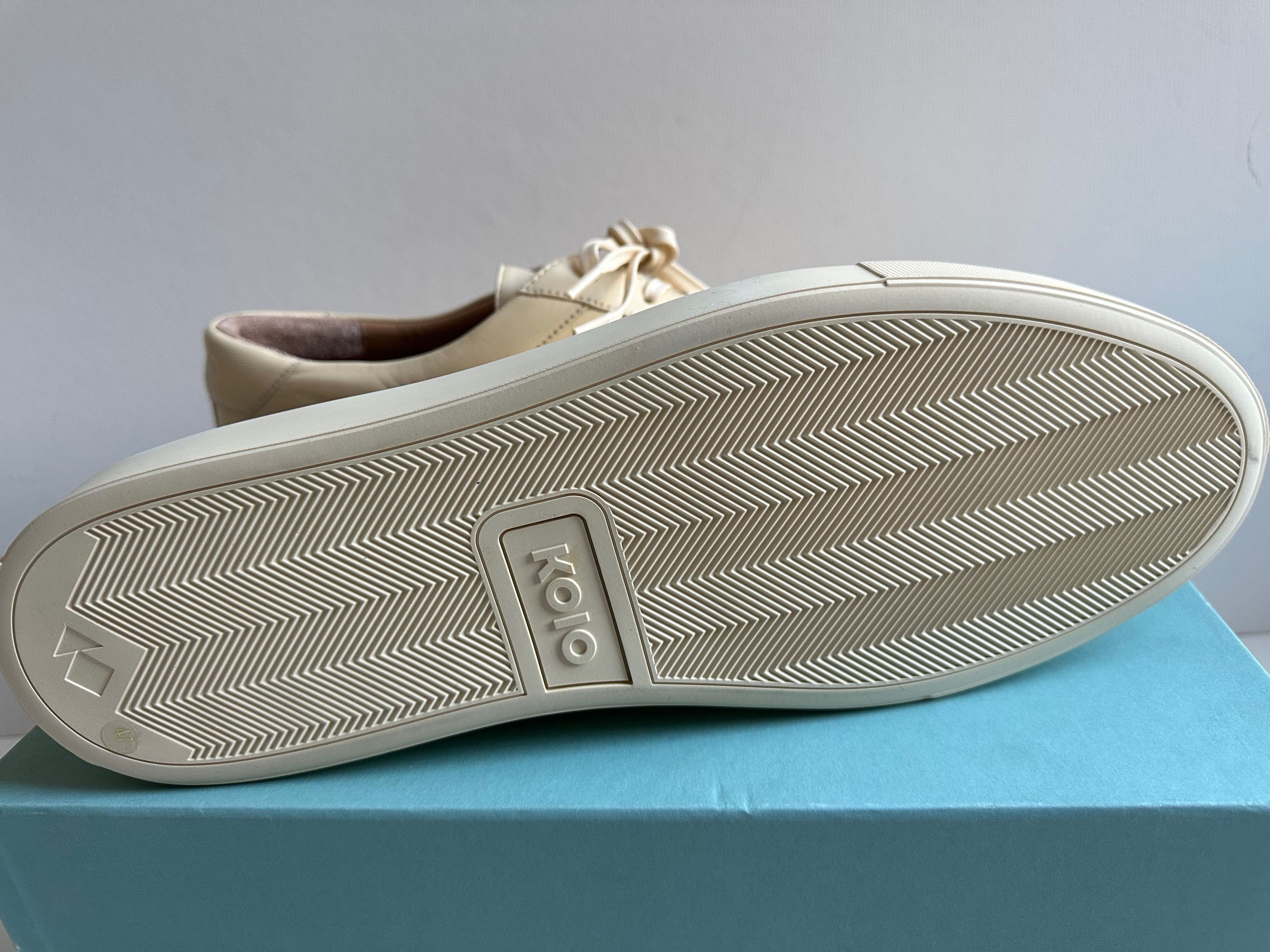 Koio Vintage Koio Capri Leather Sneakers - Vanilla - US14 (NIB) Size US 14 / EU 47 - 5 Thumbnail