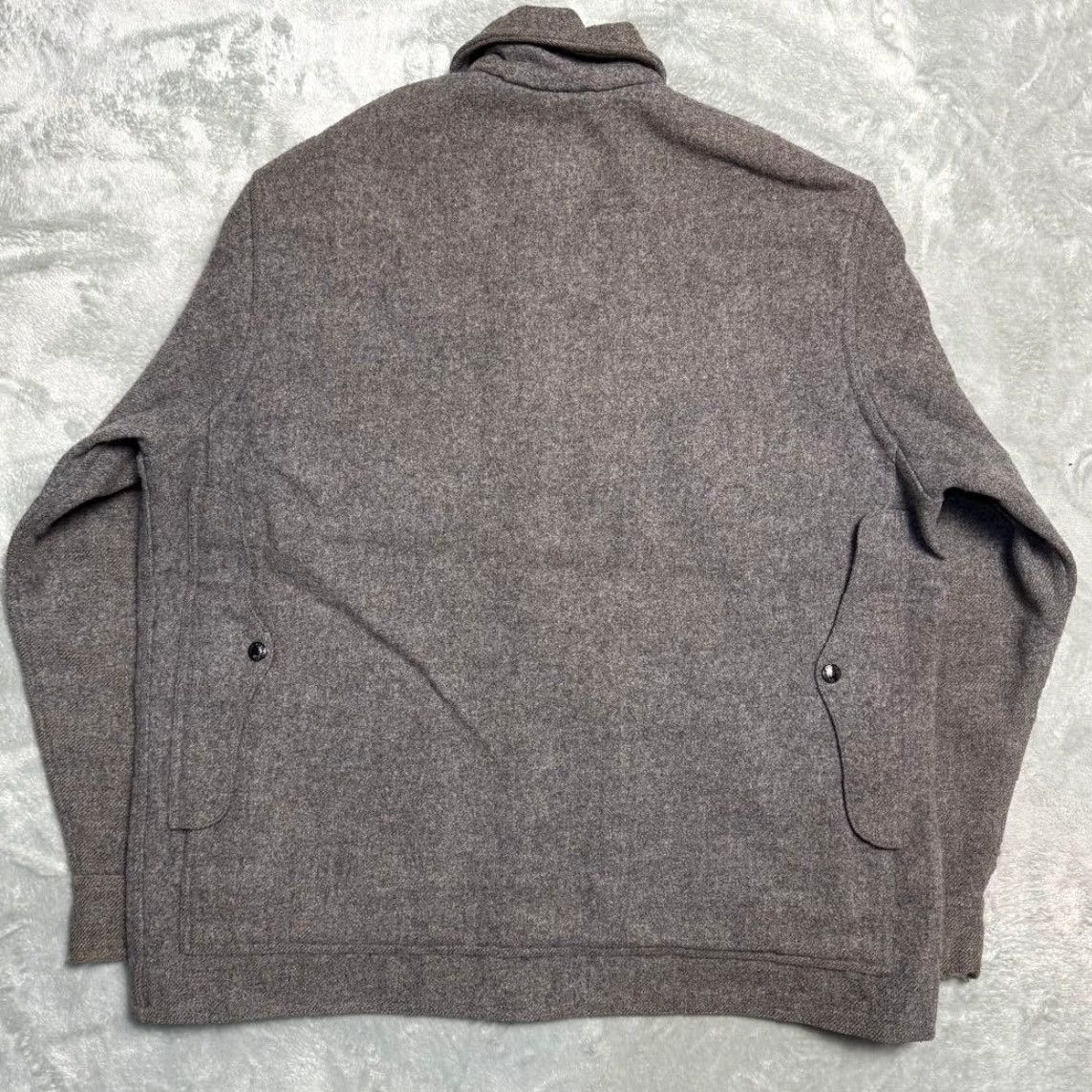 Filson VINTAGE FILSON Mackinaw Cruiser Wool Jacket 46 Gray Mens Jacket 46 Charcoal Wool Size US S / EU 44-46 / 1 - 2 Thumbnail