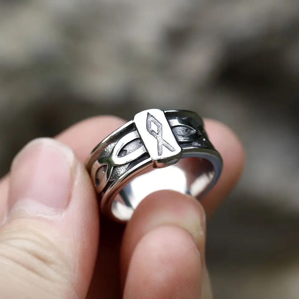 Jewelry × Vintage 316L stainless-steel rings Size ONE SIZE - 1 Thumbnail