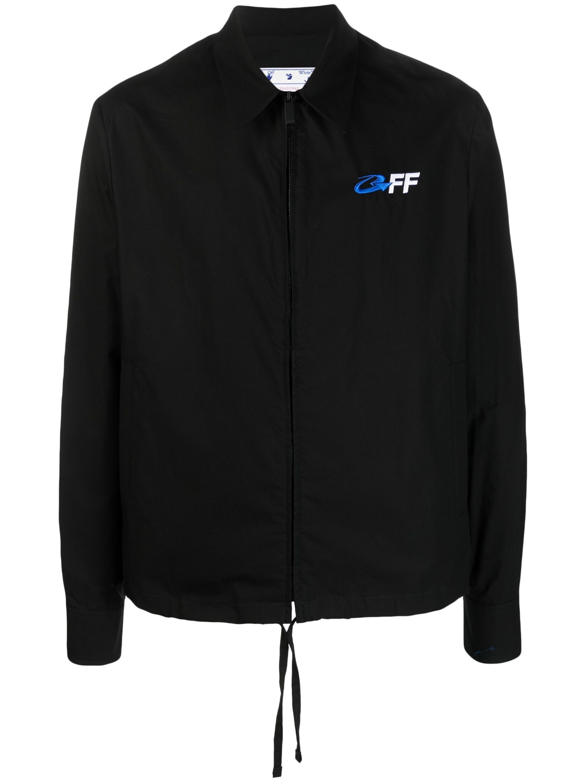 o1gr1nt1124 Exact Opp Zip Hybrid Shirt in Black