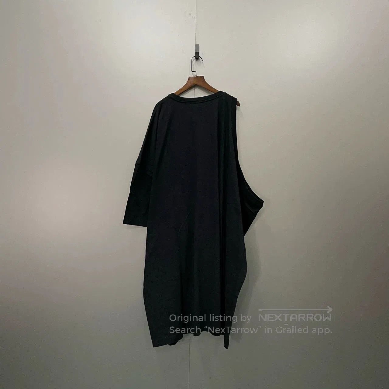 Random Identities RANDOM IDENTITIES Black Asymmetrical Dress. Size S / US 4 / IT 40 - 2 Thumbnail