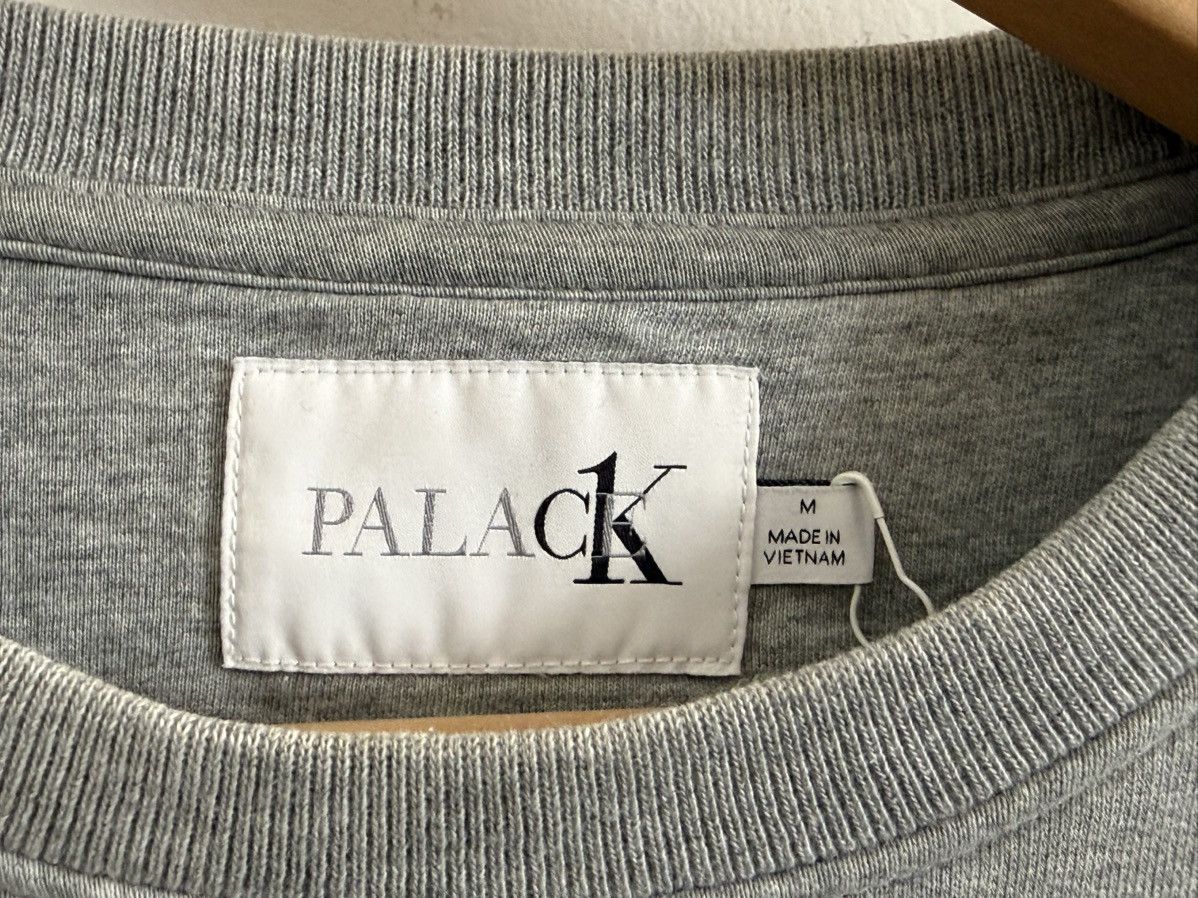 Calvin Klein × Palace Palace x Calvin Klein CK1 Crew Grey Marl SS22 Size M Size US M / EU 48-50 / 2 - 2 Thumbnail