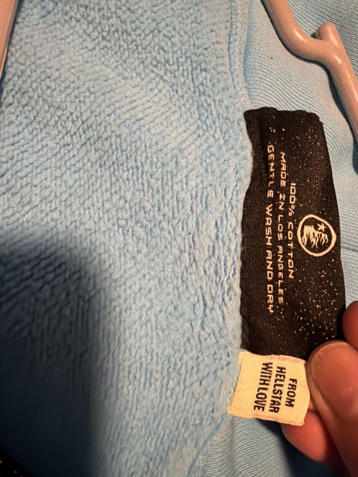 HELLSTAR Hellstar Studios Zip Hoodie - Blue Variant Size US XS / EU 42 / 0 - 6 Thumbnail