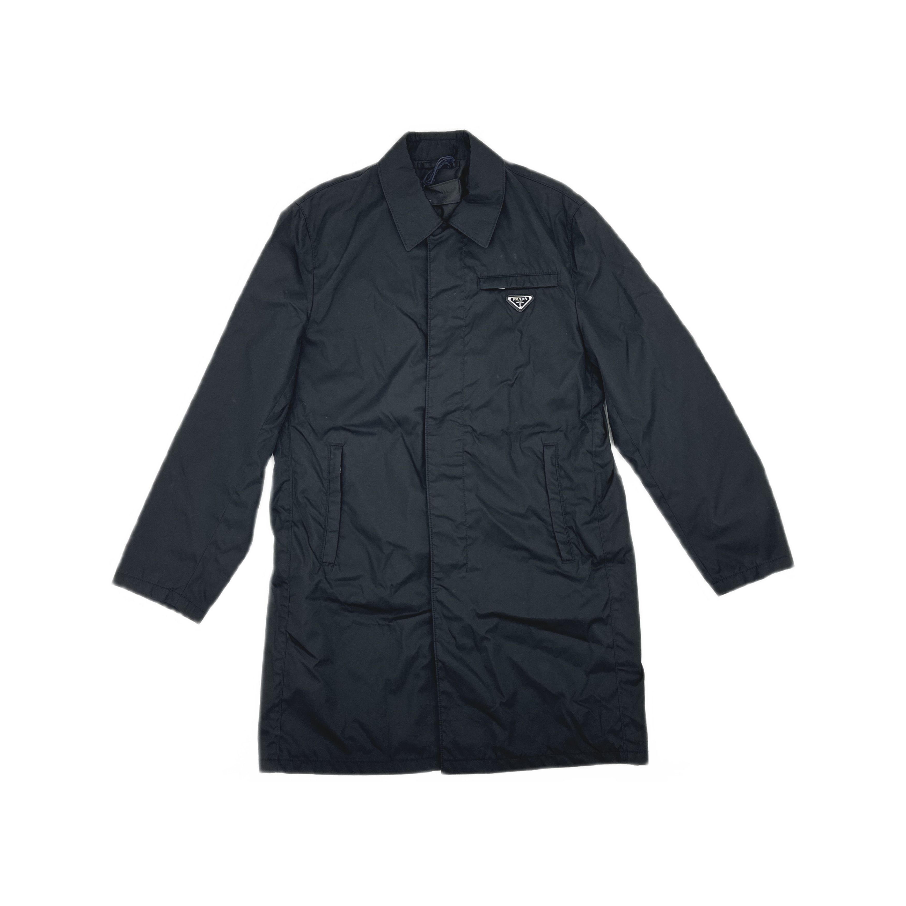 Prada Prada Re-Nylon Button Coat Size 50 Size US M / EU 48-50 / 2 - 1 Thumbnail